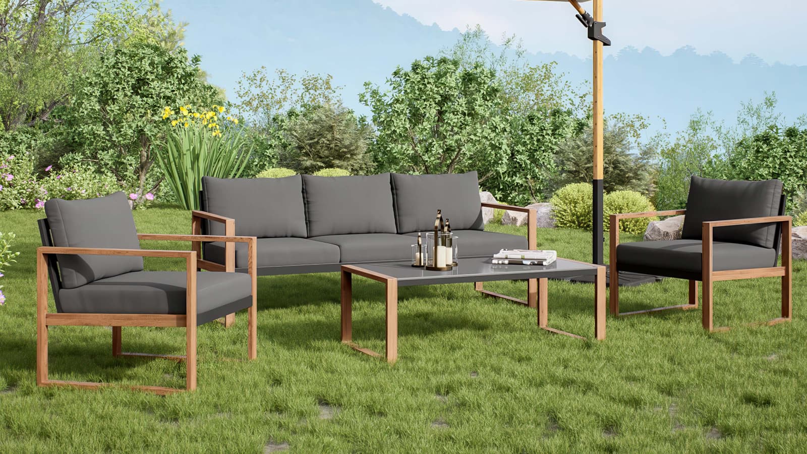 Set da giardino