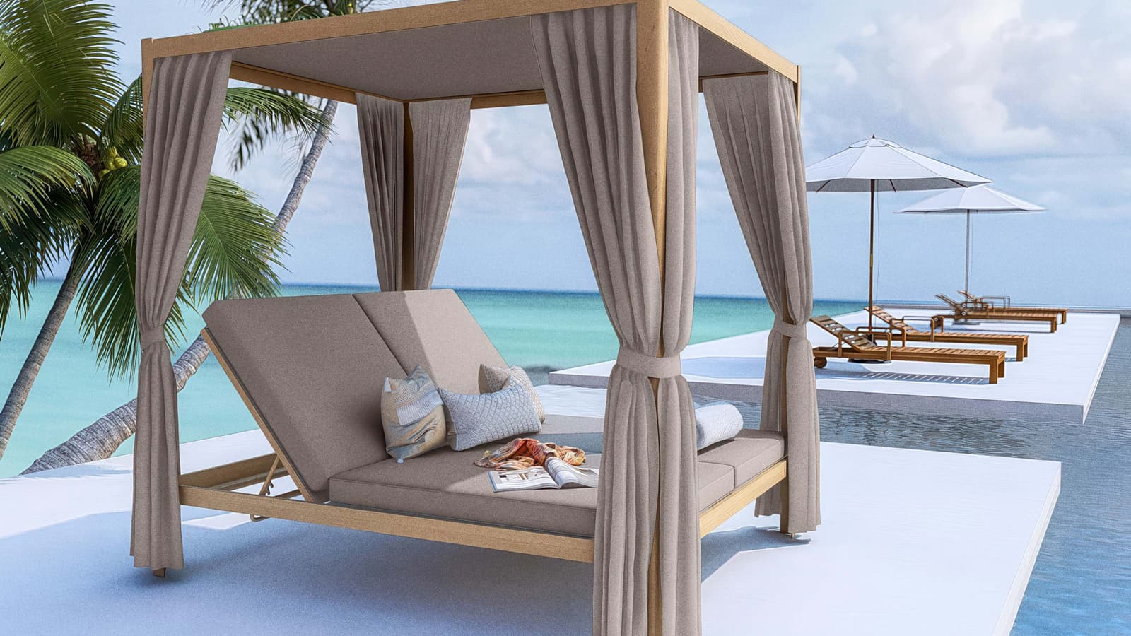 Letto baldacchino Carioca (Sancho)