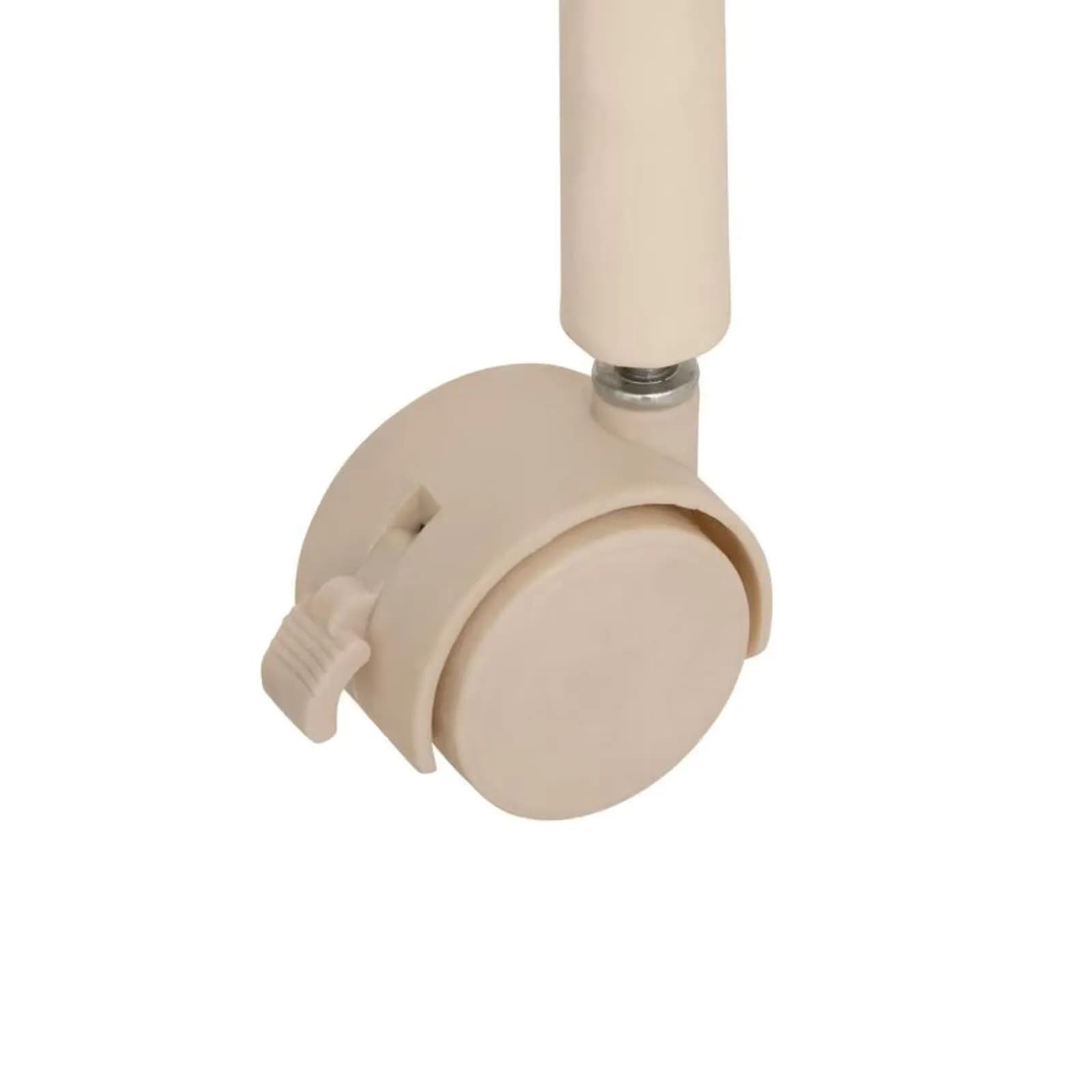 Appendiabiti 81x180h cm in acciaio beige con ruote - Kelie