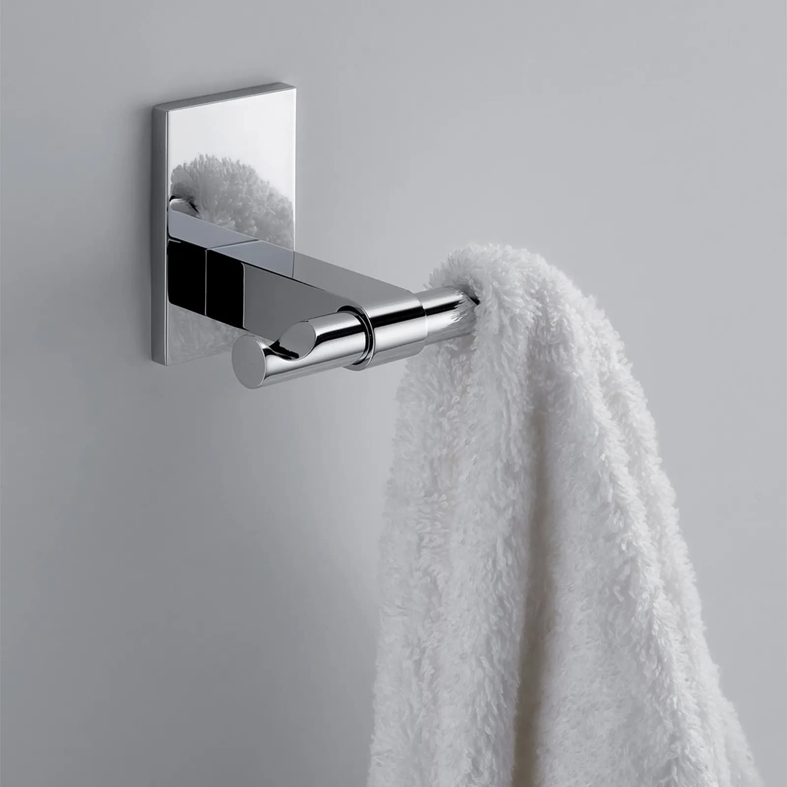Appendiabiti doppio in acciaio inox e cromall cromo - Maine di Gedy
