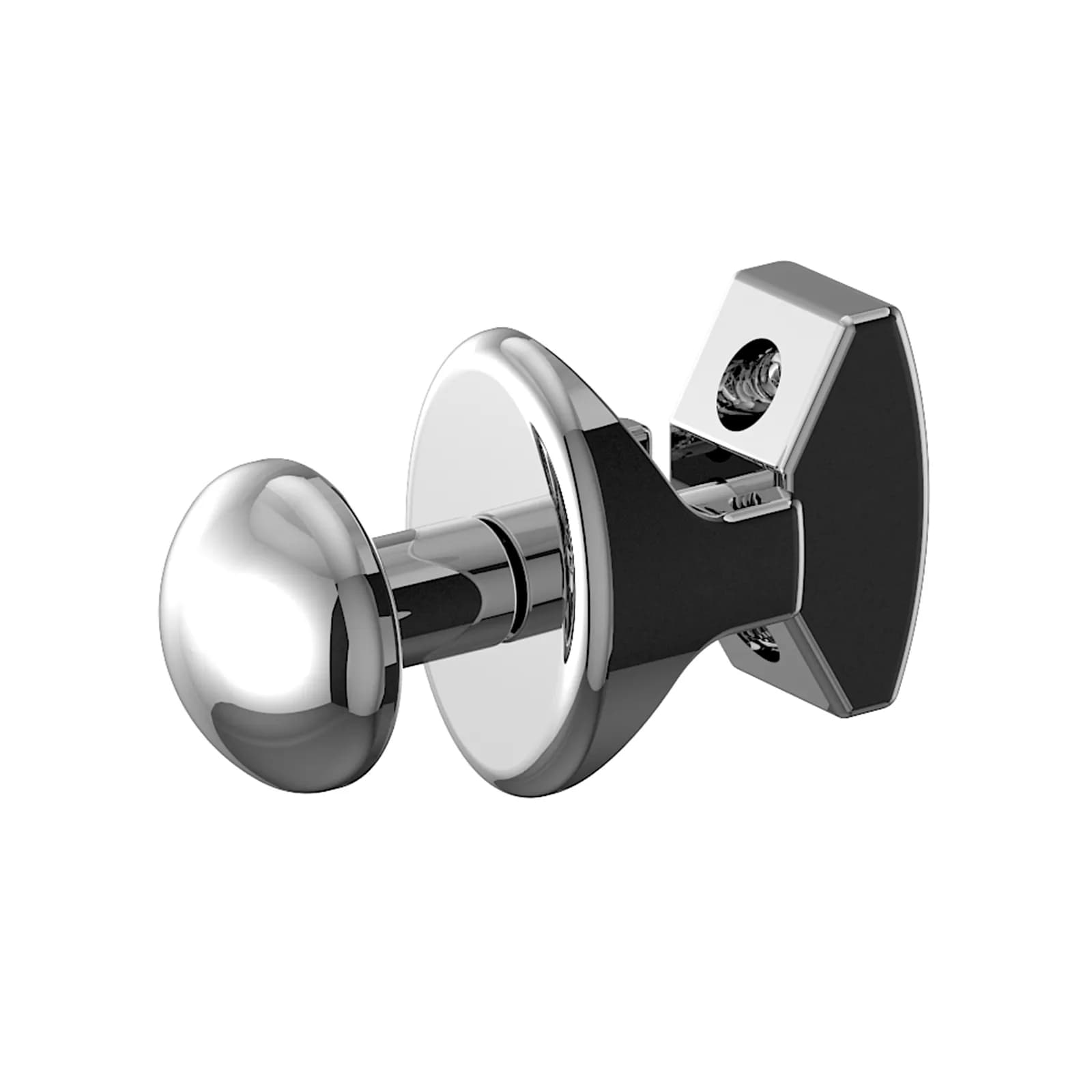Appendino in abs cromato per radiatori o scaldasalviette 4 cm in foglia