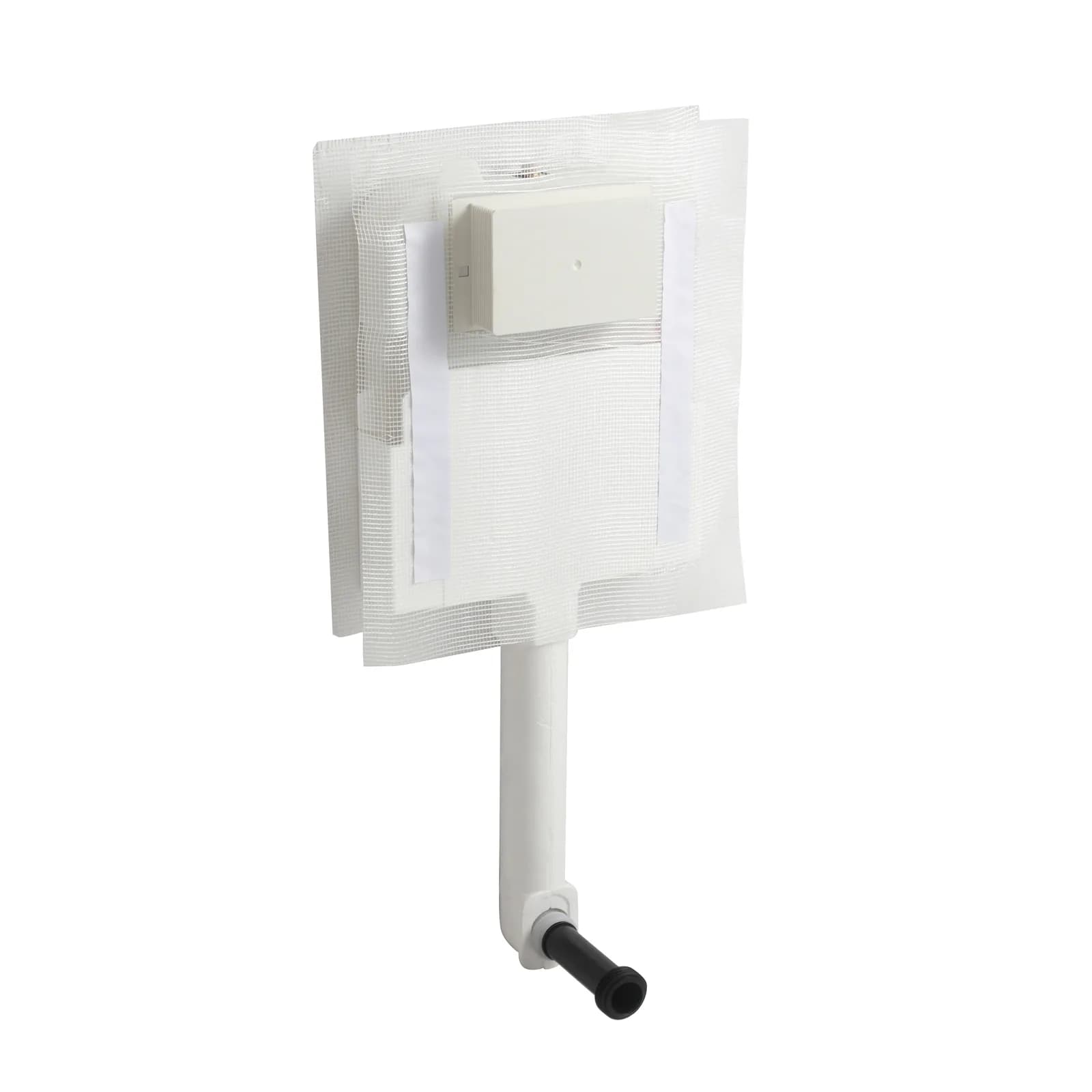 Cassetta di scarico ad incasso 9 cm per wc filomuro - Sebira