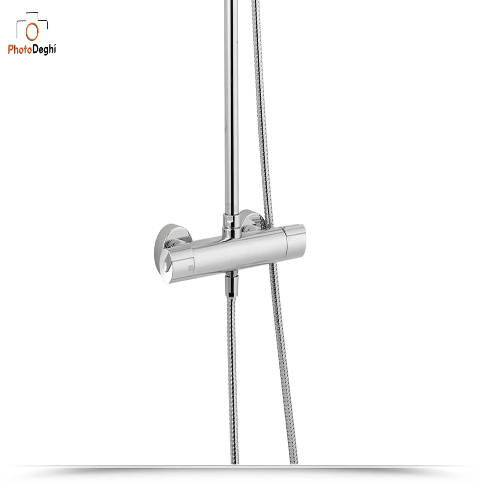 Colonna doccia Star Rain Huber con miscelatore termostatico in ottone cromato - Scupper