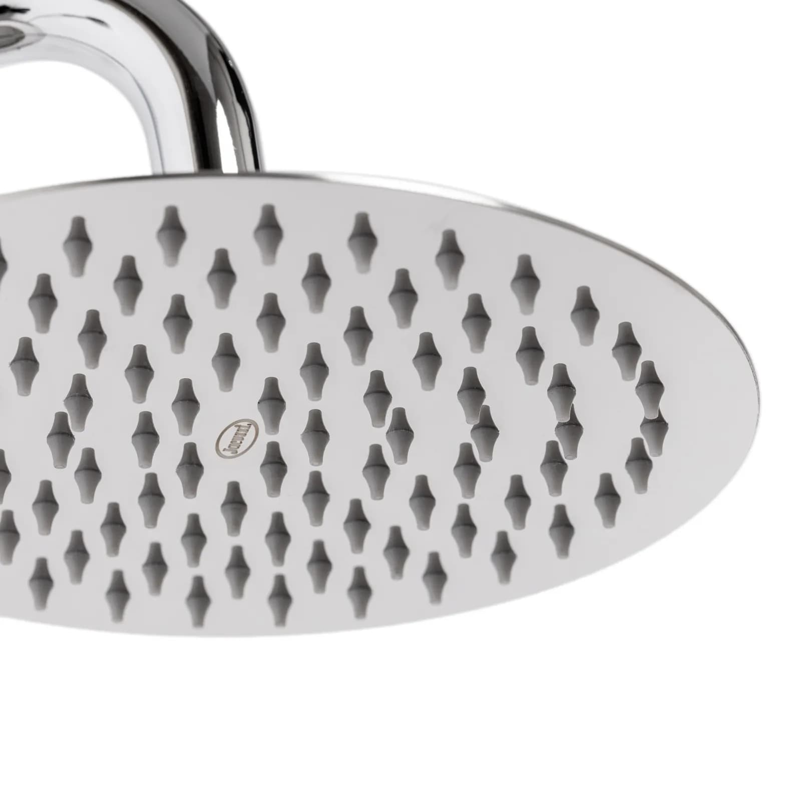 Colonna doccia telescopica Jacuzzi - Rubinetteria con miscelatore termostatico soffione 20cm e doccetta