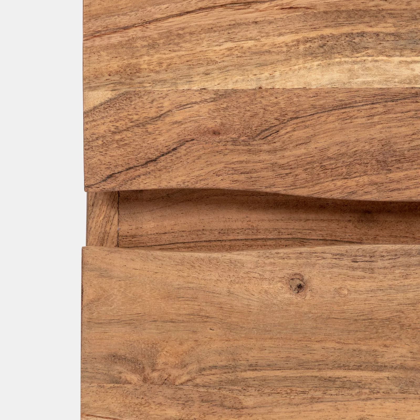 Comodino in legno 45x63h cm con anta e cassetto - Freia Acacia