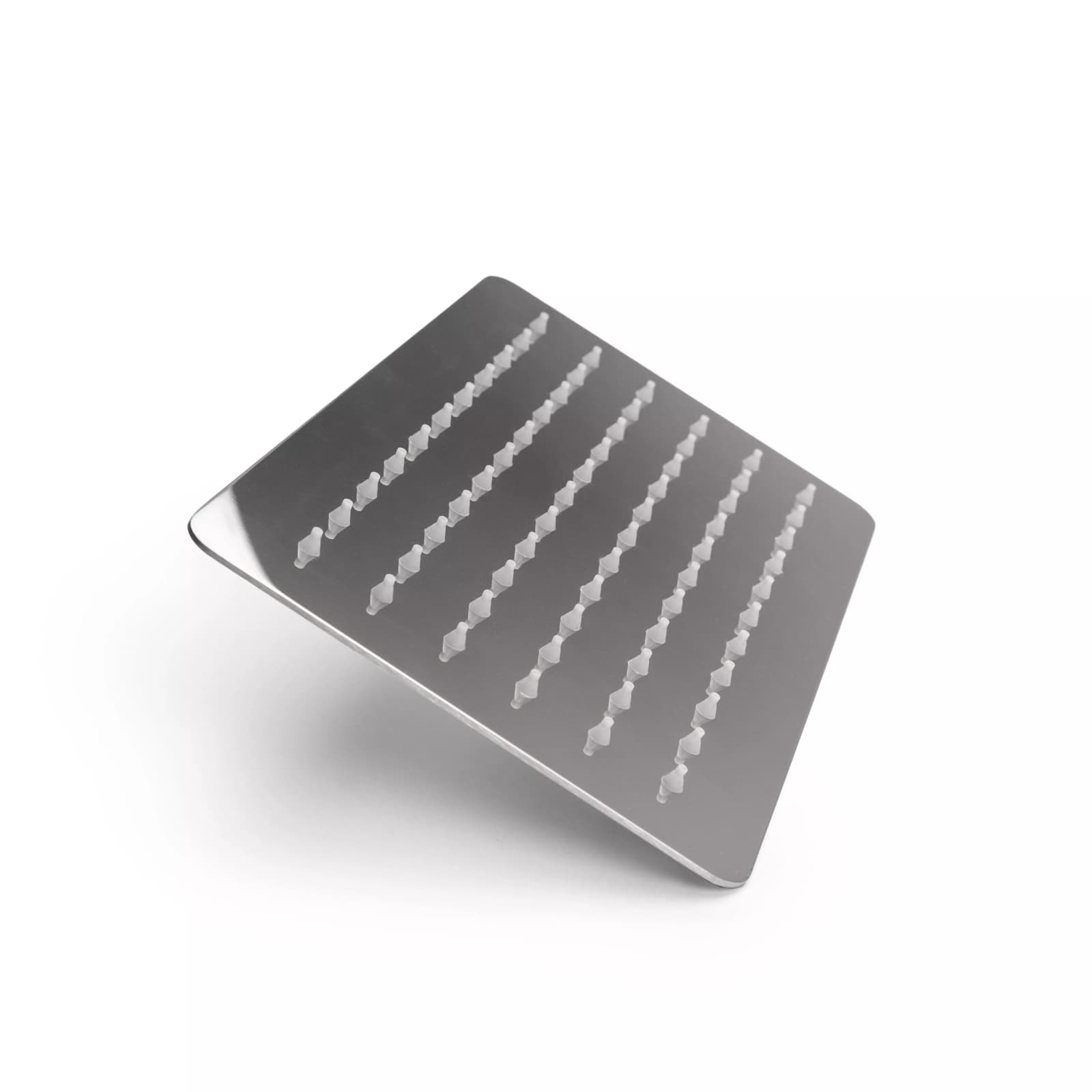 Composizione doccia con braccio 28 cm, soffione 25x15 e doccino con flessibile