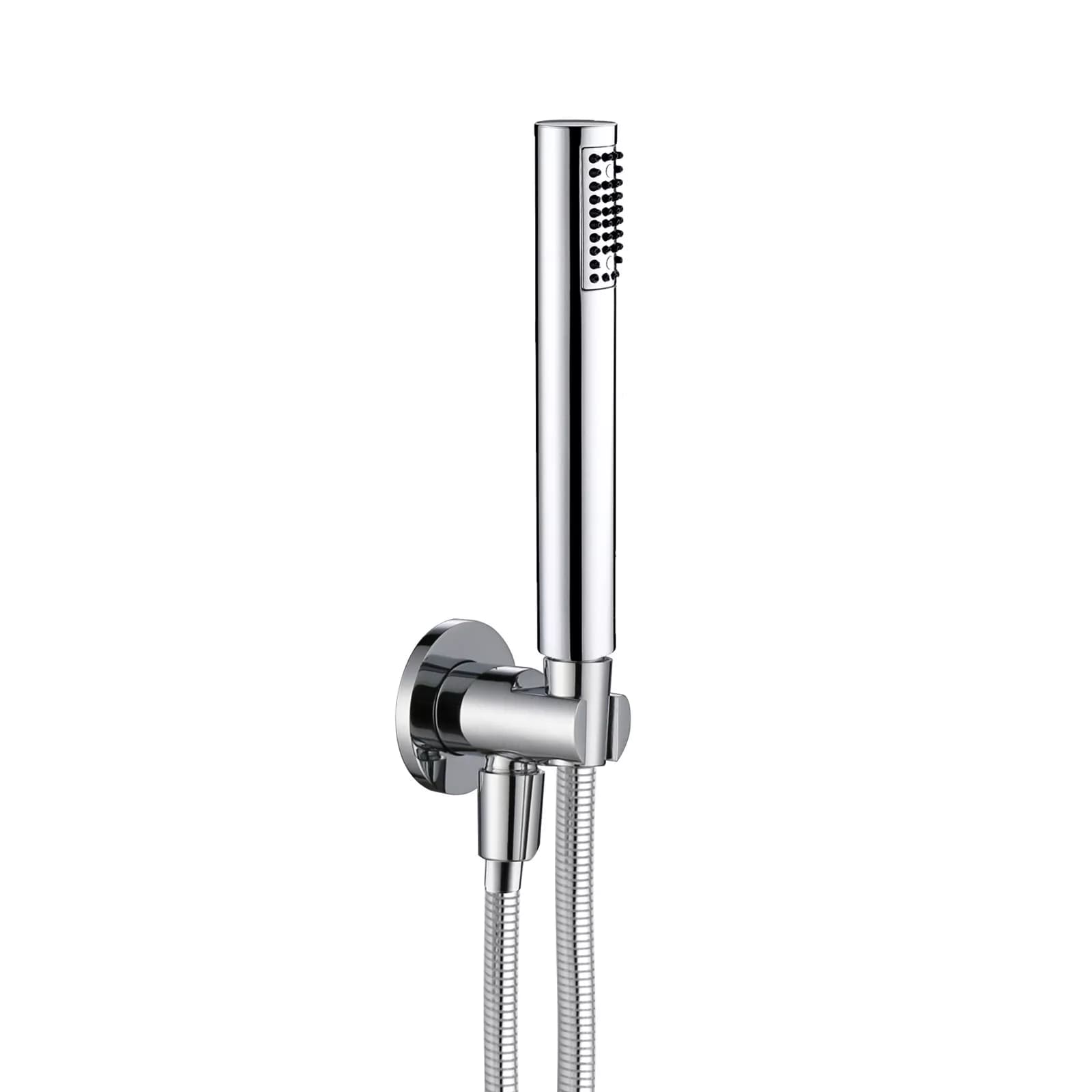 Composizione doccia Jacuzzi - Rubinetteria Opalia con braccio soffione doccetta e miscelatore