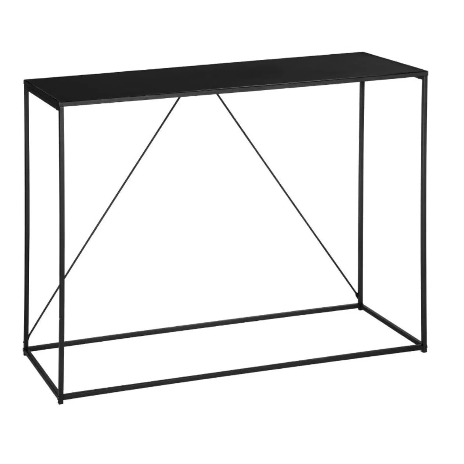 Consolle 120x85h cm in acciaio - Saty