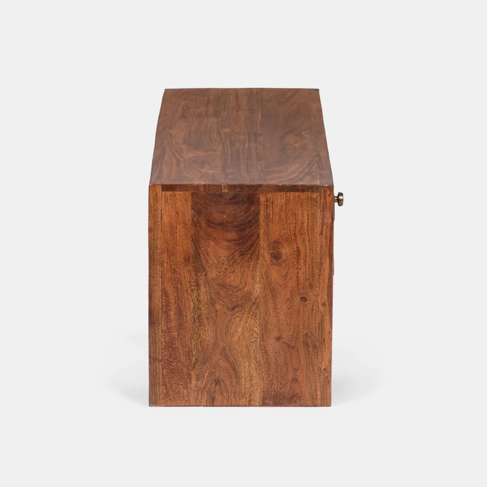 Consolle 87x35 cm in legno di acacia - Freia Acacia