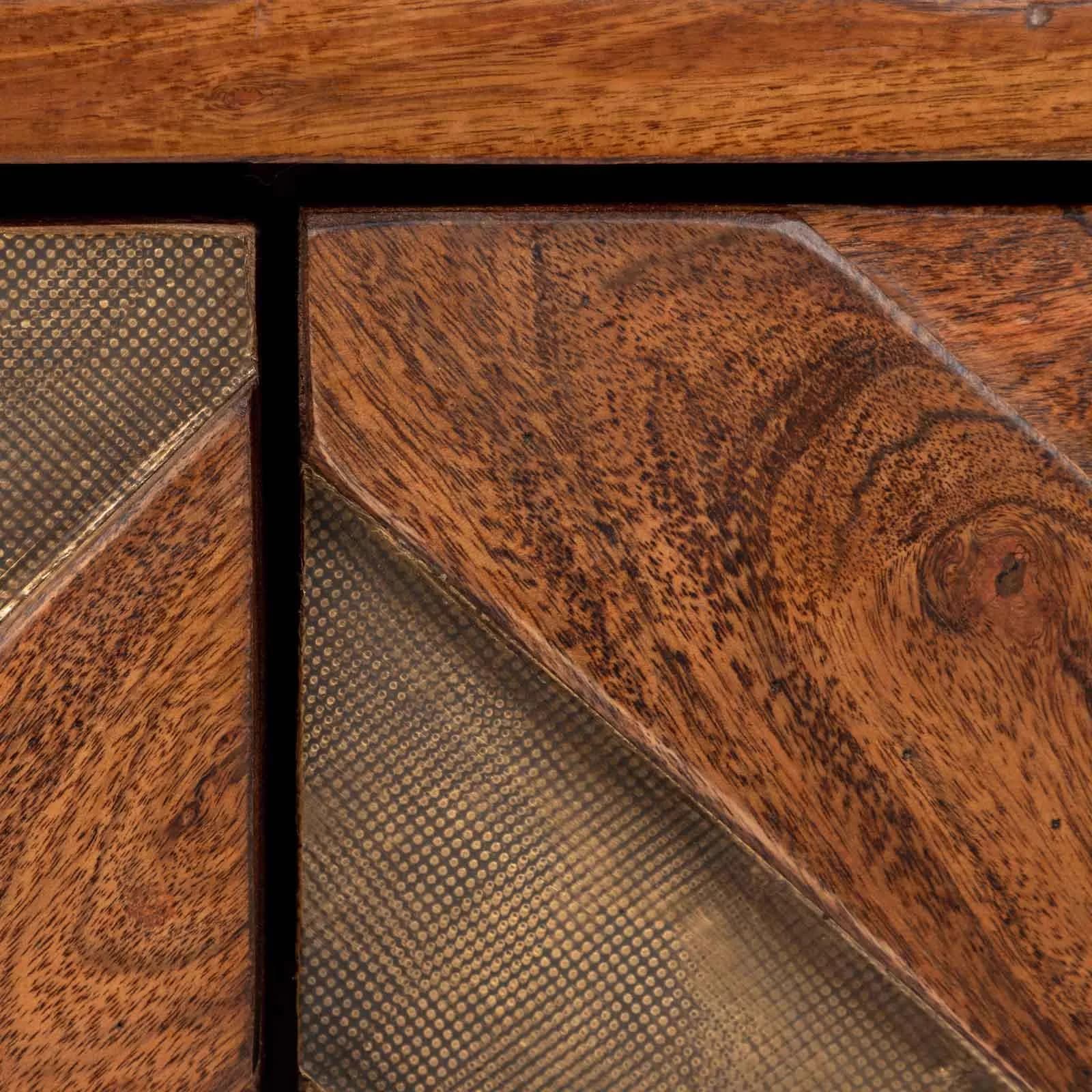 Consolle 87x35 cm in legno di acacia - Freia Acacia