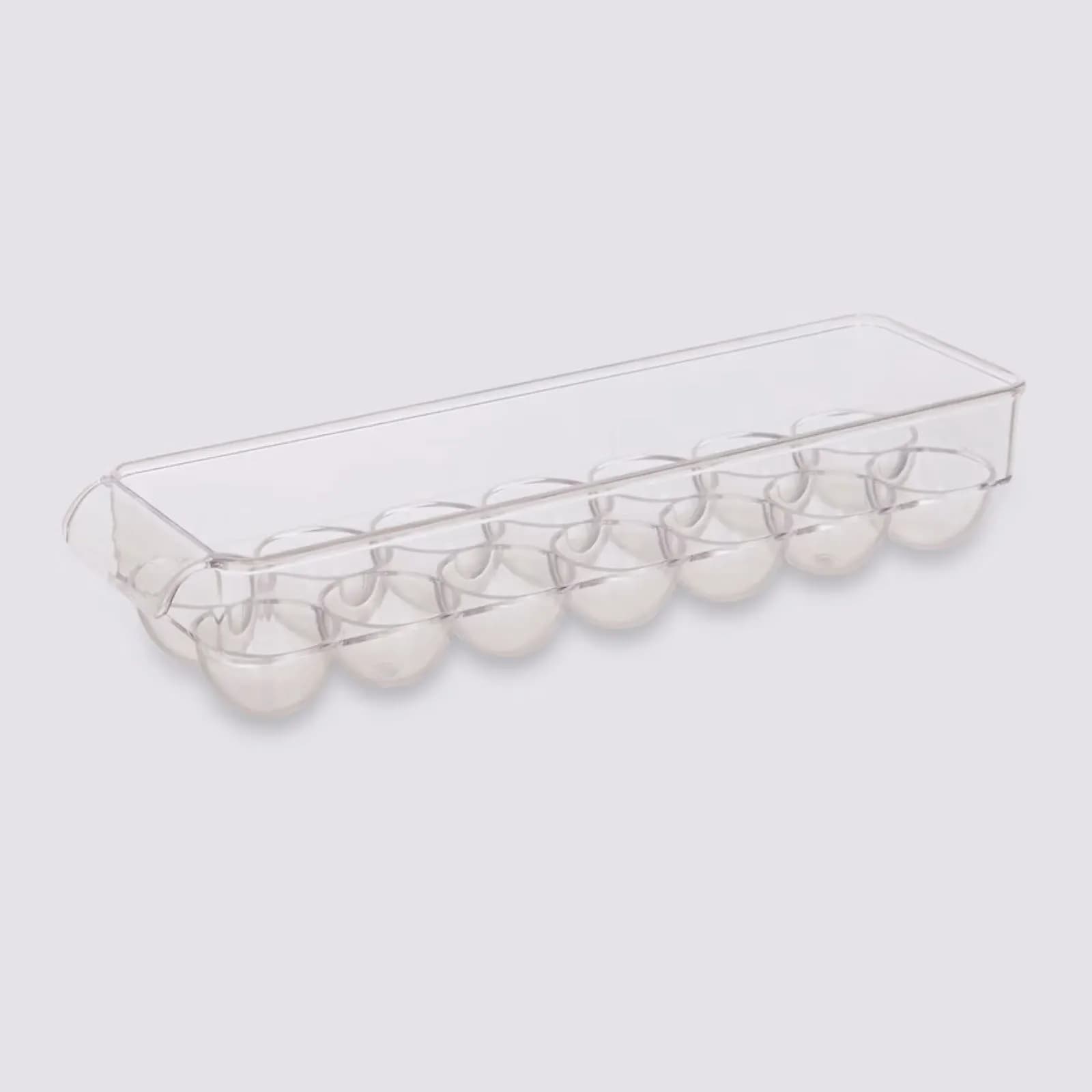 Contenitore per uova 37x11 cm trasparente con 14 posti