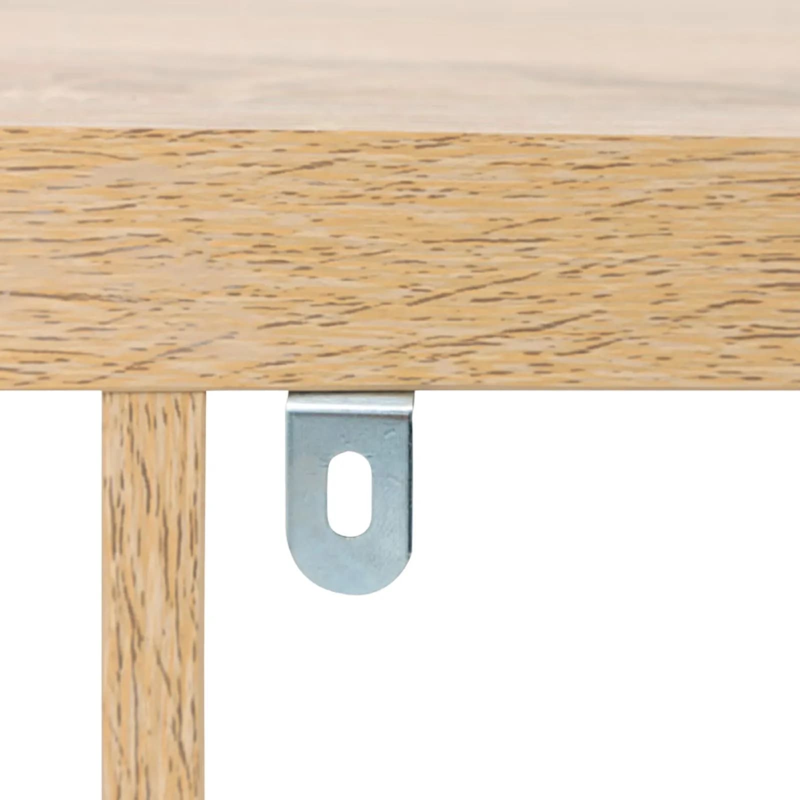 Credenza 138x75h cm in legno effetto rovere con ripiani regolabili - Magneth