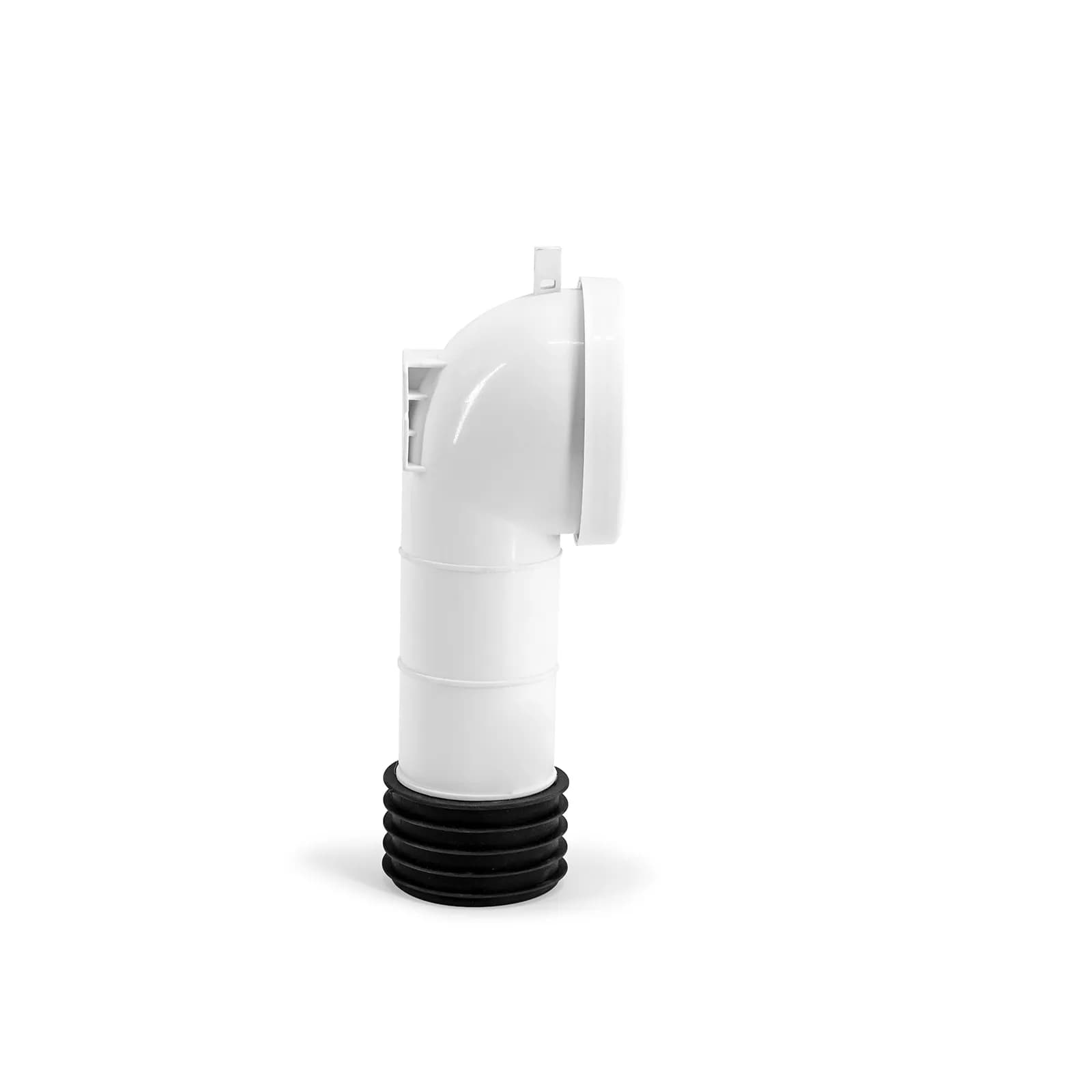 Curva tecnica dritta per wc filomuro Enise, Nile , Nadir, Clessidra con scarico traslato