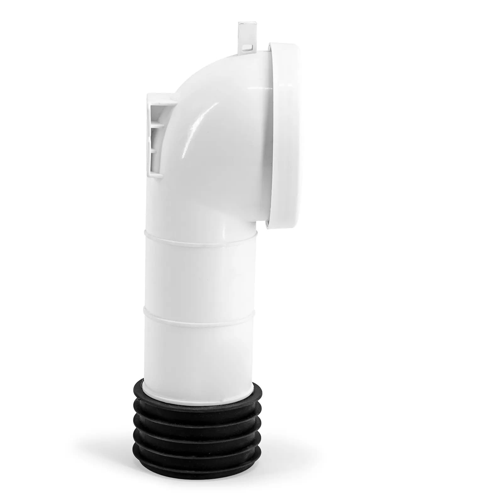 Curva tecnica dritta per wc filomuro Enise, Nile , Nadir, Clessidra con scarico traslato
