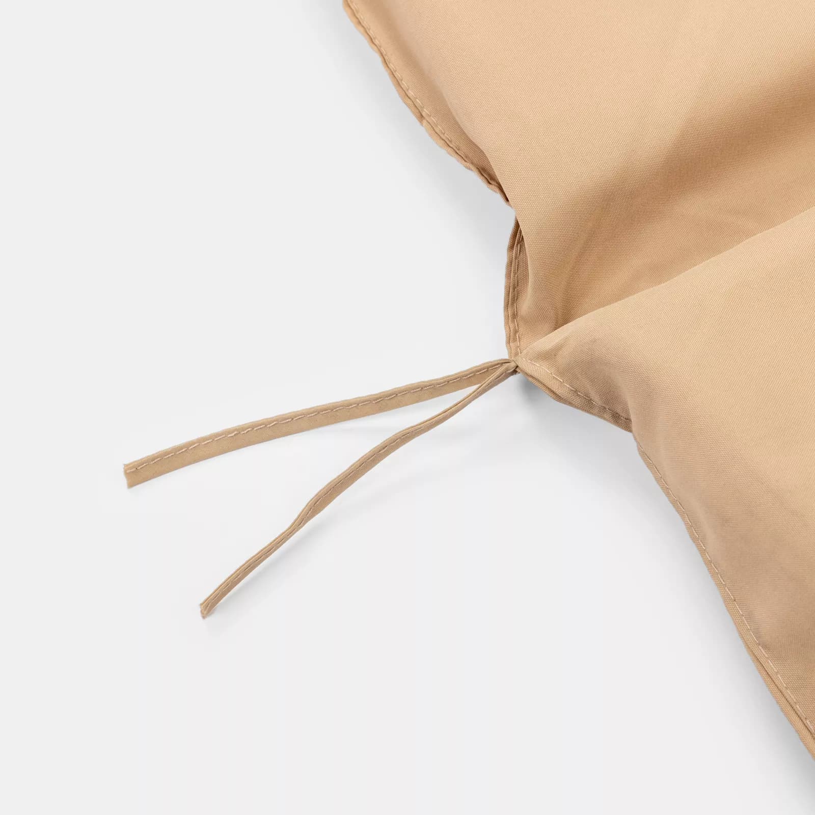 Cuscino per seduta e schienale dondolo in poliestere beige - Aladino