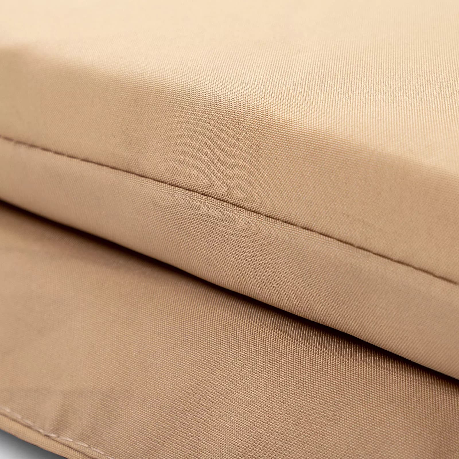 Cuscino per seduta e schienale dondolo in poliestere beige - Aladino