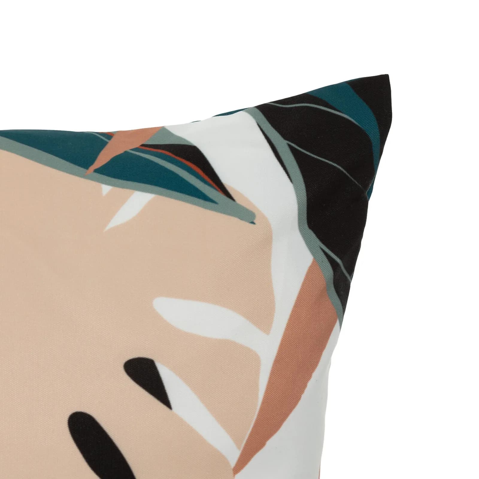 Cuscino decorativo da esterno 35x75 cm in poliestere con fantasia foglie - Tobias