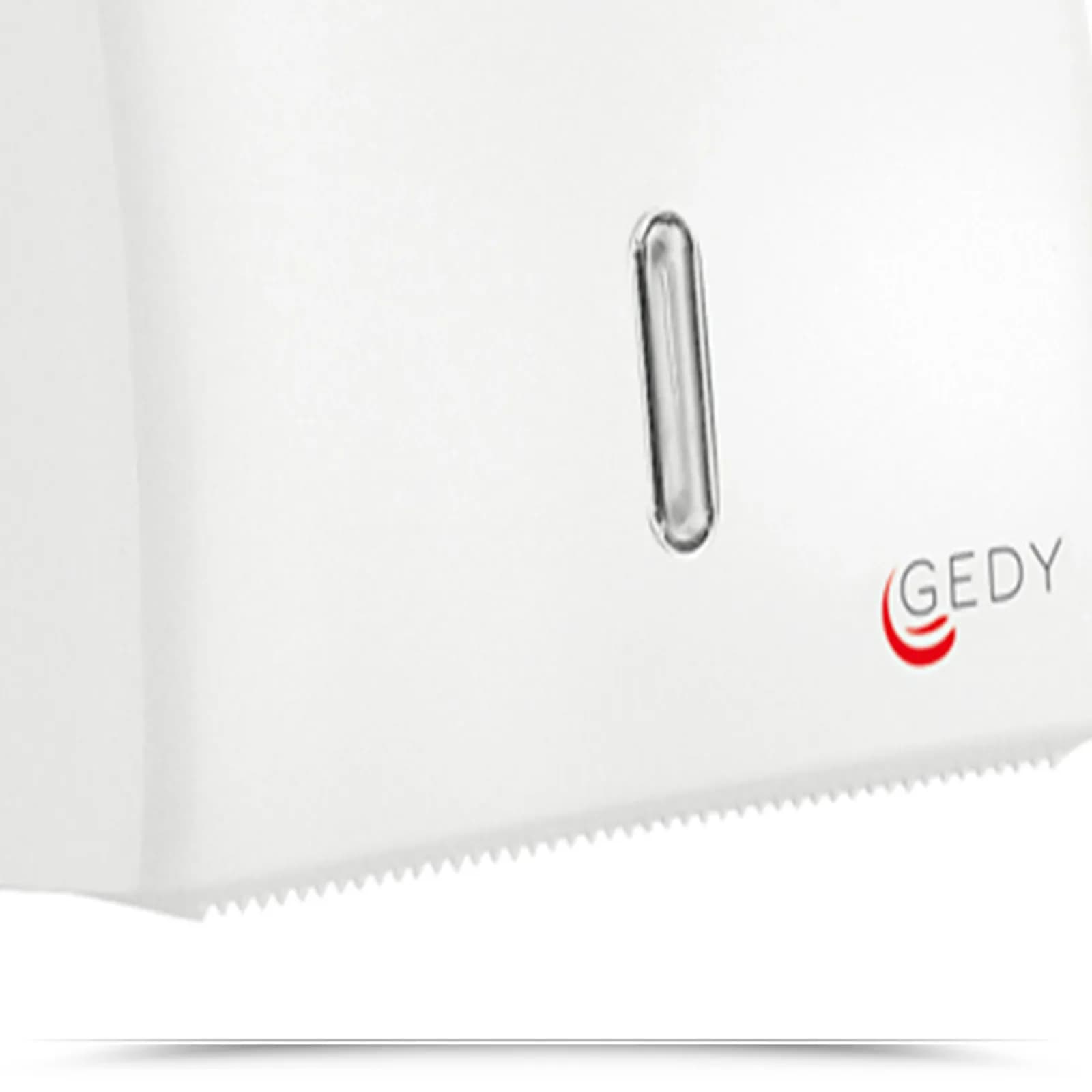 Distributore salviette carta Gedy con installazione a muro