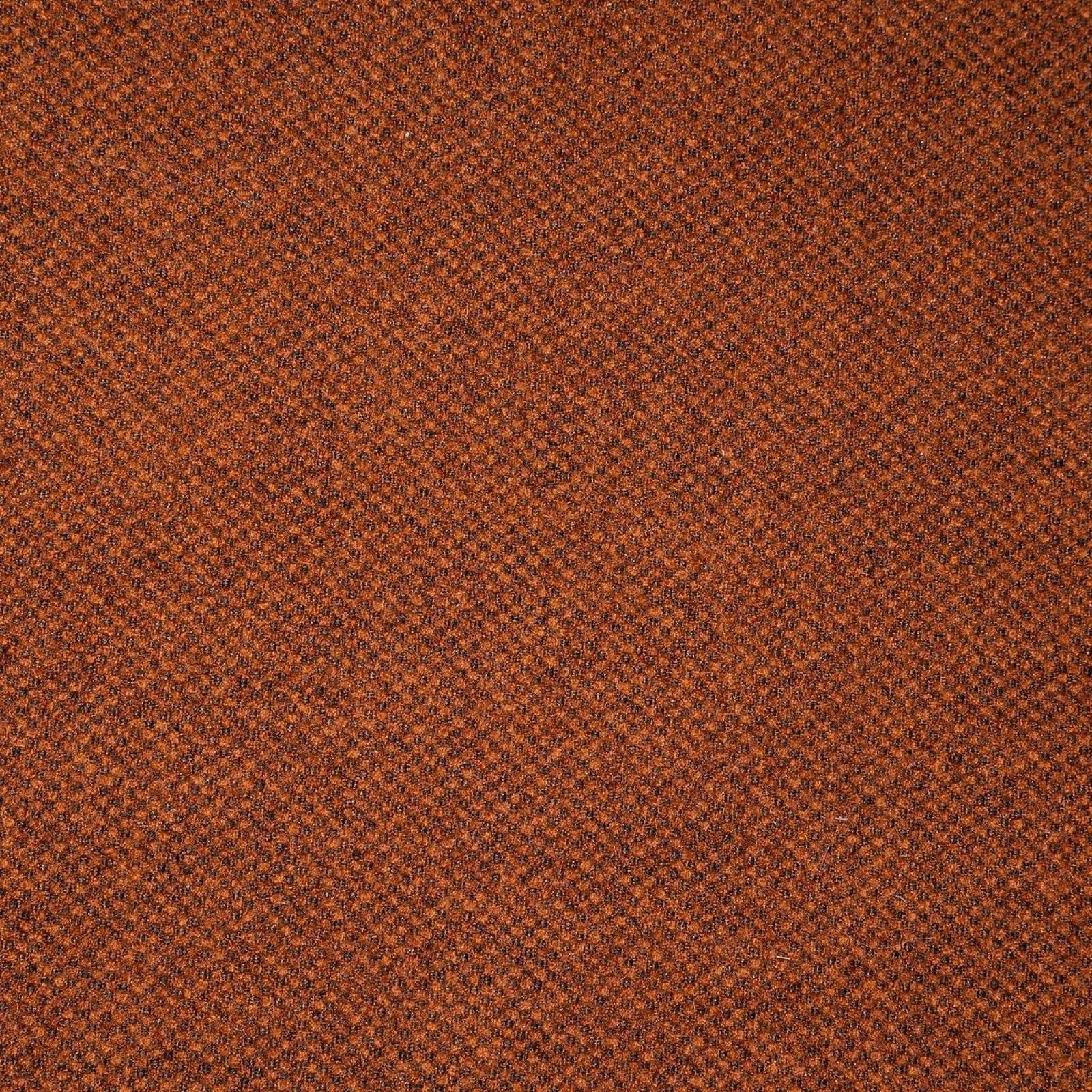 Divano 3 posti in velluto verde e tessuto terracotta con cuscino