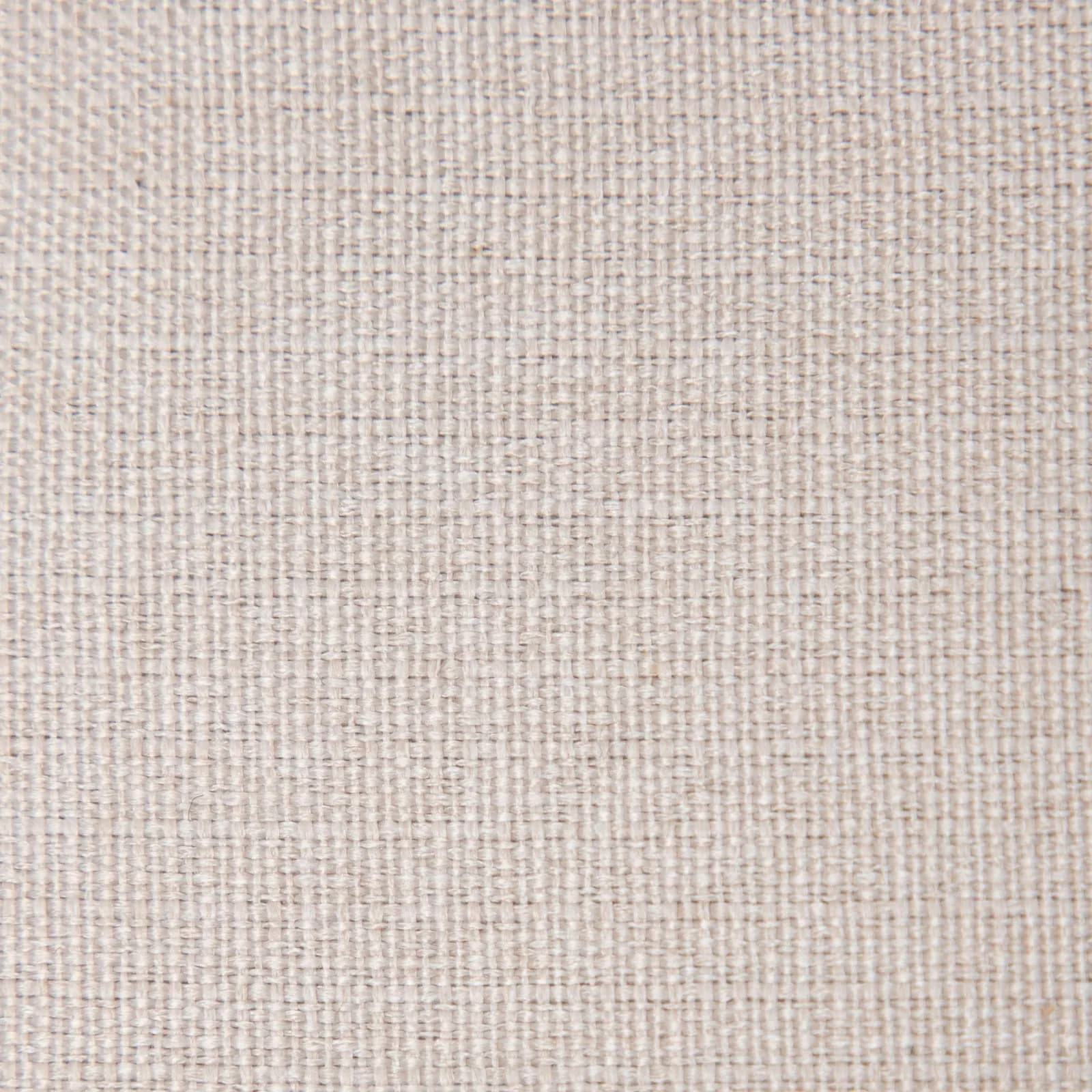 Divano letto angolare tre posti in tessuto crema e gambe in legno - Bekal