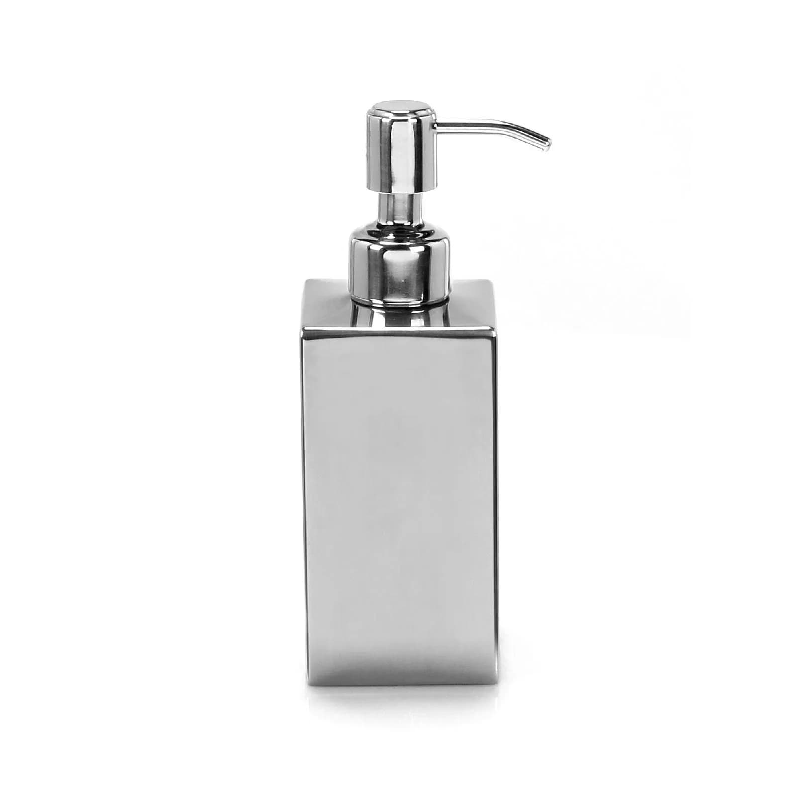 Dosasapone d'appoggio in acciaio inox cromo - Nemesia di Gedy