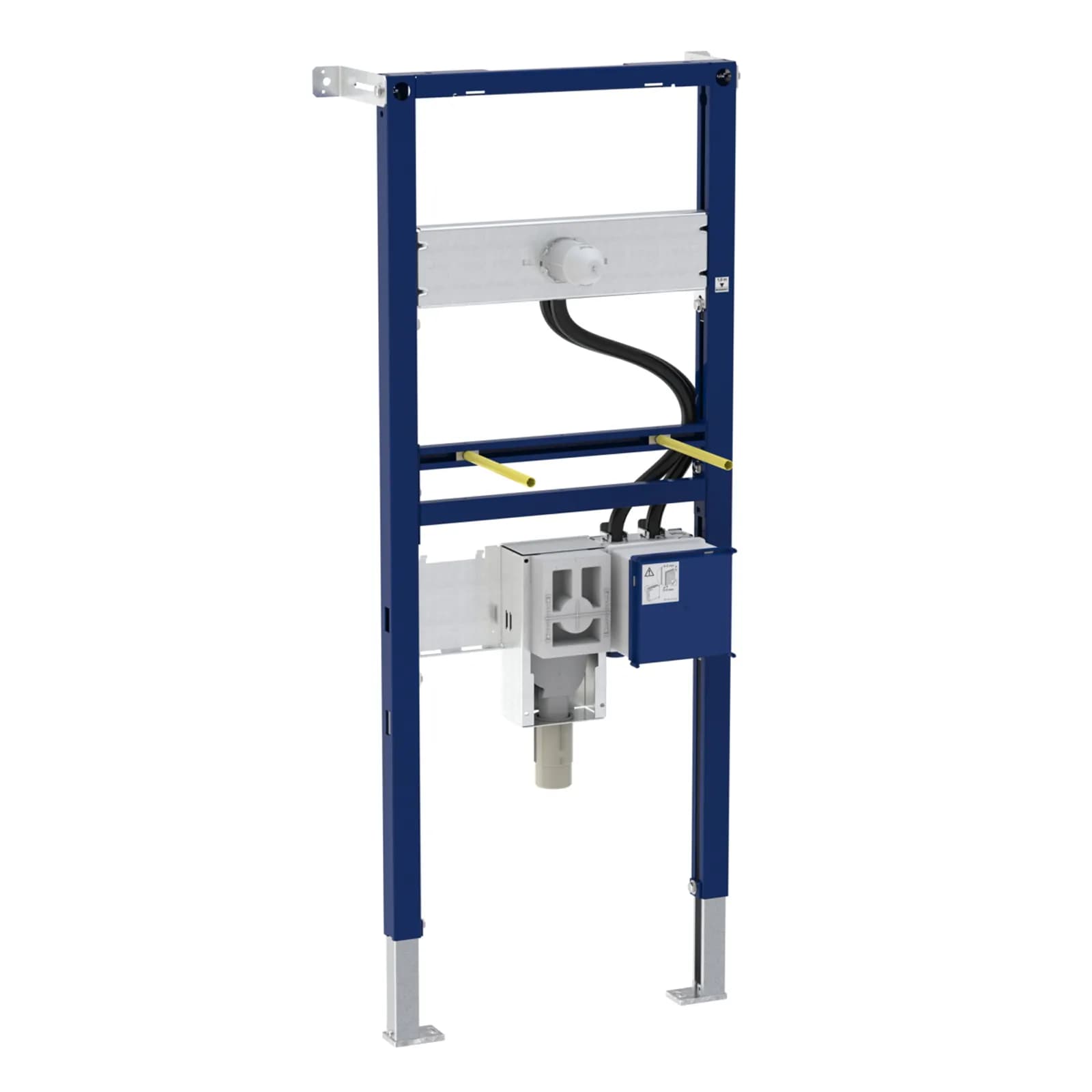 Geberit 111.562.00.1 Duofix per lavabo 130 cm rubinetteria a parete con sifone incasso