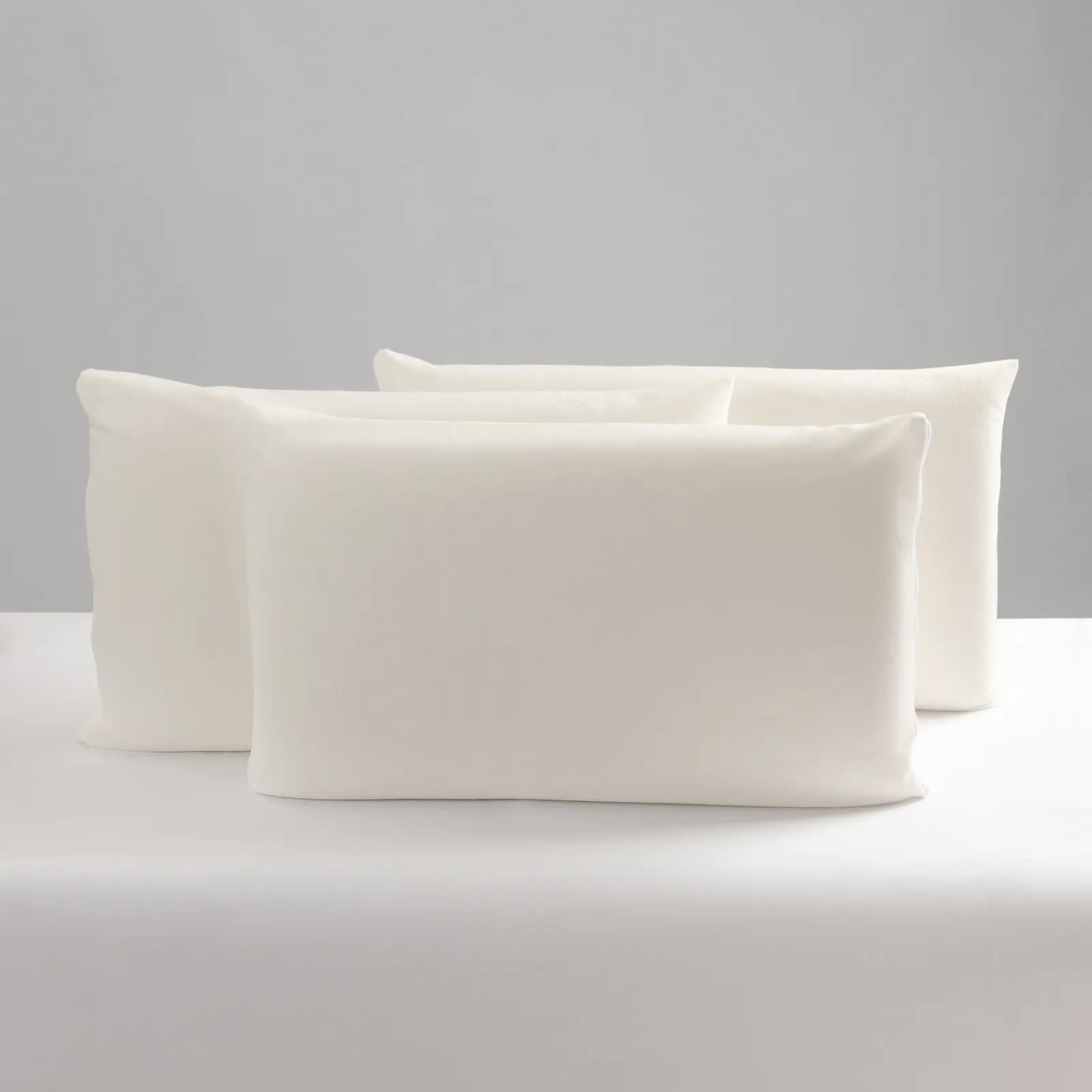 Guanciale sfoderabile 42x72 cm in Memory Prime con rivestimento Aloe h 13 cm - Moelle