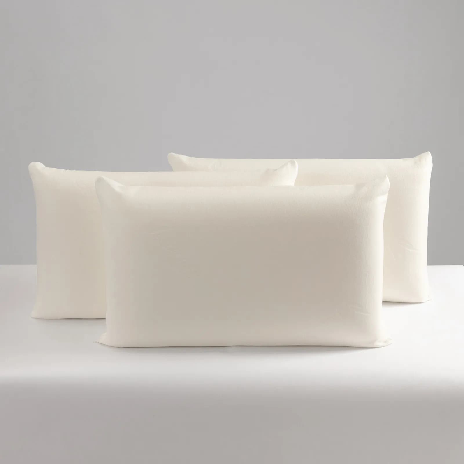 Guanciale sfoderabile 42x72 cm in Memory Prime con rivestimento Aloe h 15 cm - Plaisir