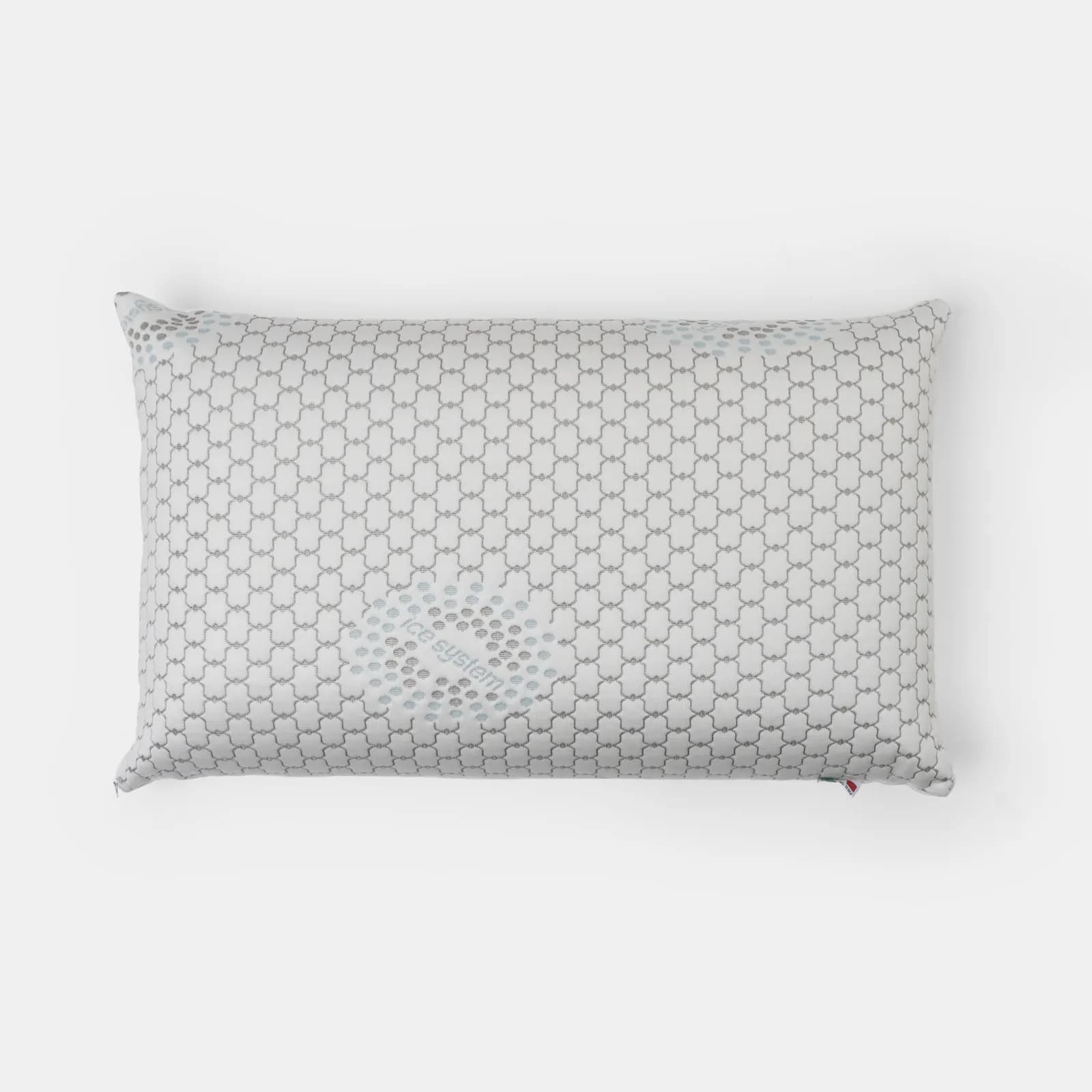 Guanciale sfoderabile 42x72 cm in Memory Prime con tessuto Ice h 15 cm - Clima