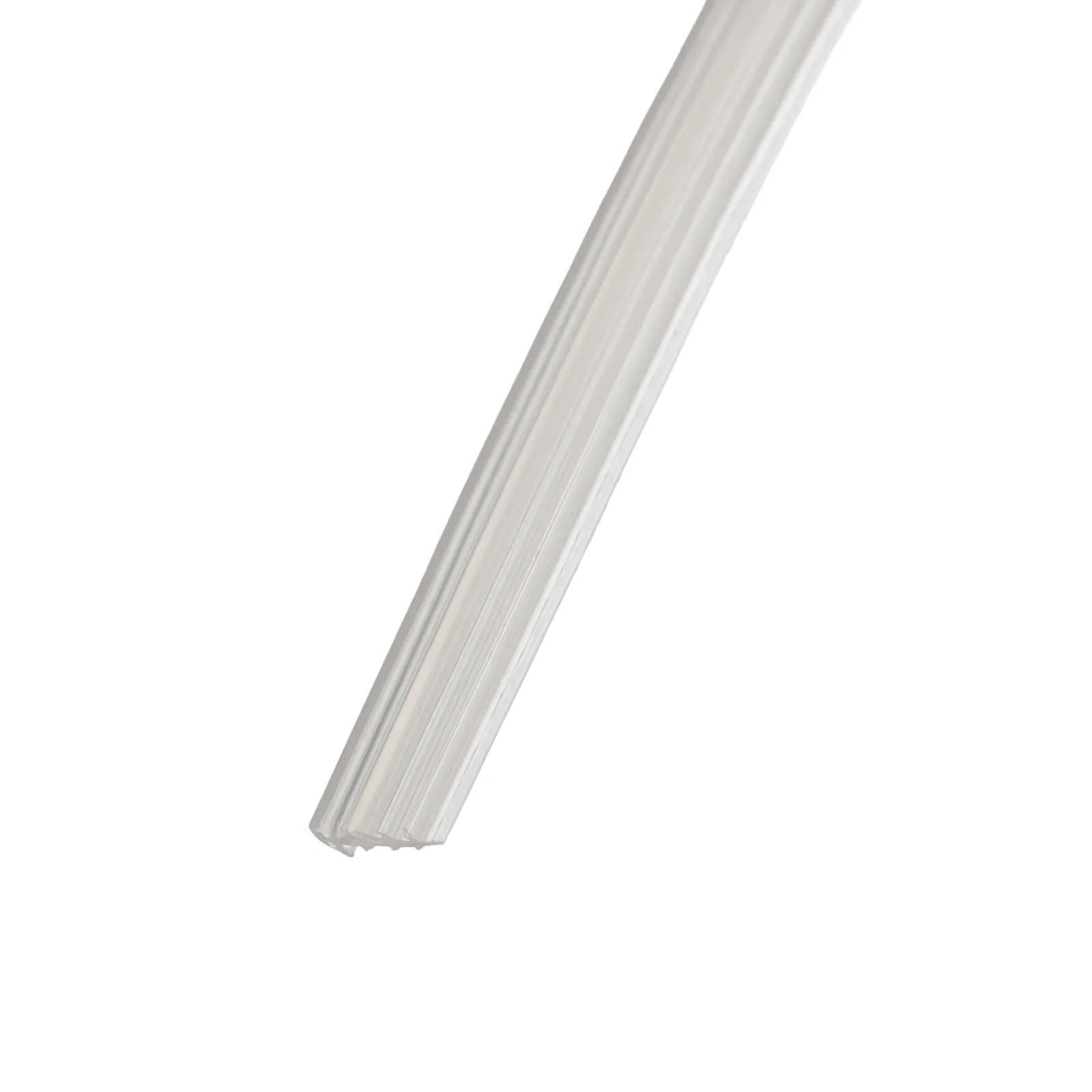 Guarnizione fermavetro trasparente per box doccia walk-in da 8 mm
