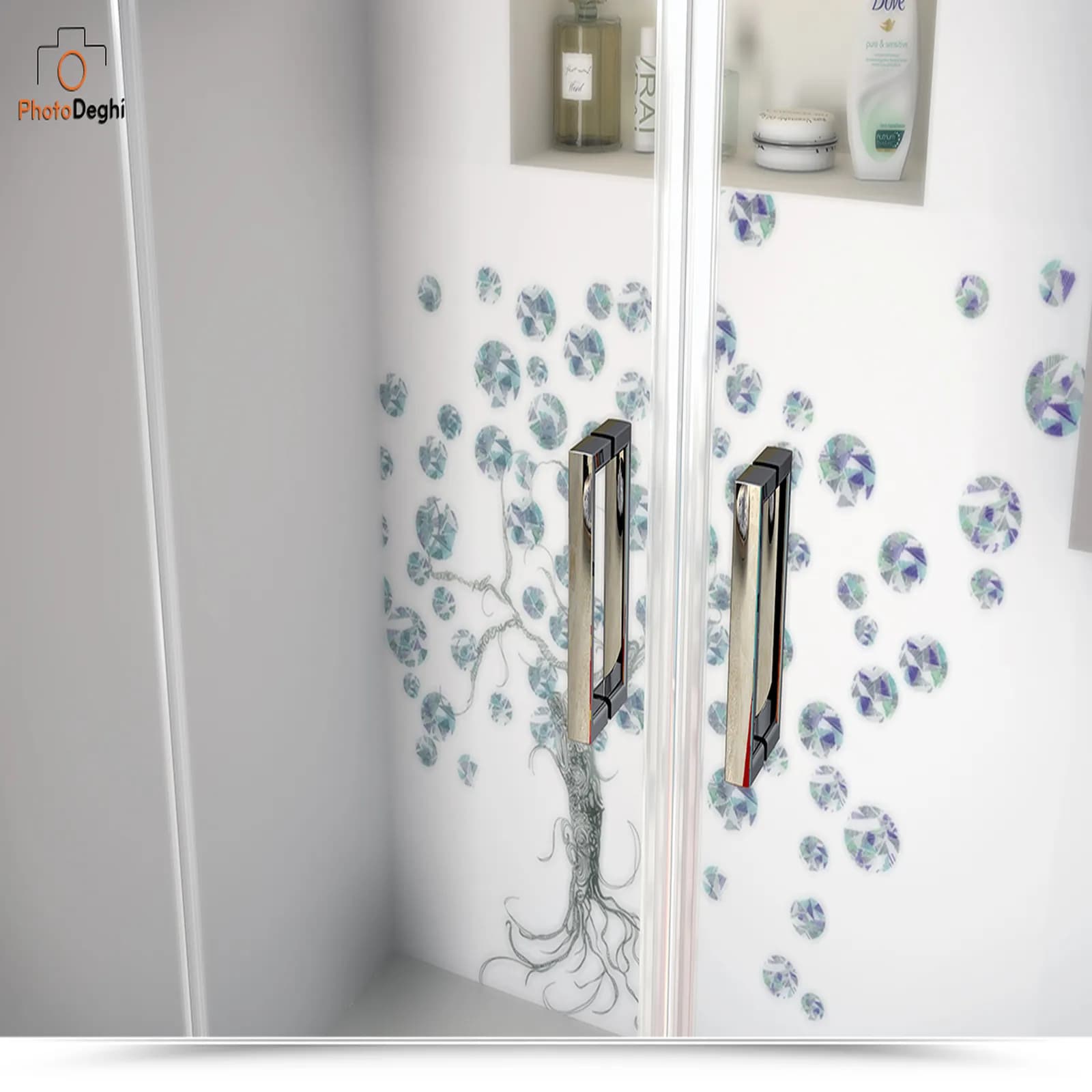 Guarnizione magnetica 183 cm x 6 mm spessore per box doccia nicchia modelli Deghi Young protezione box salvagoccia