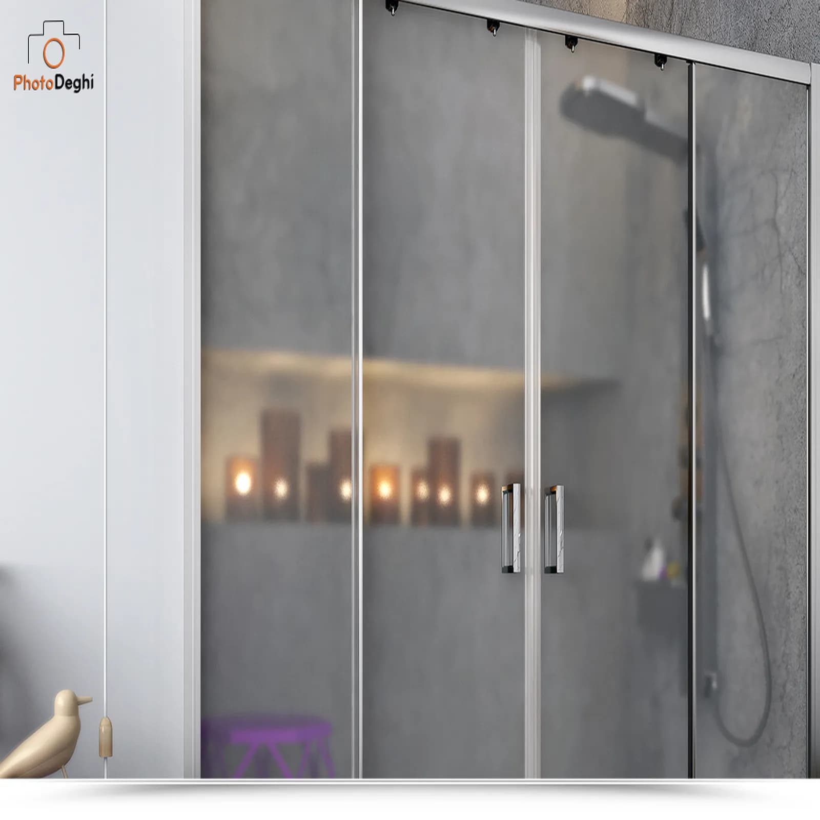 Guarnizione magnetica 183 cm x 6 mm spessore per box doccia nicchia modelli Deghi Young protezione box salvagoccia