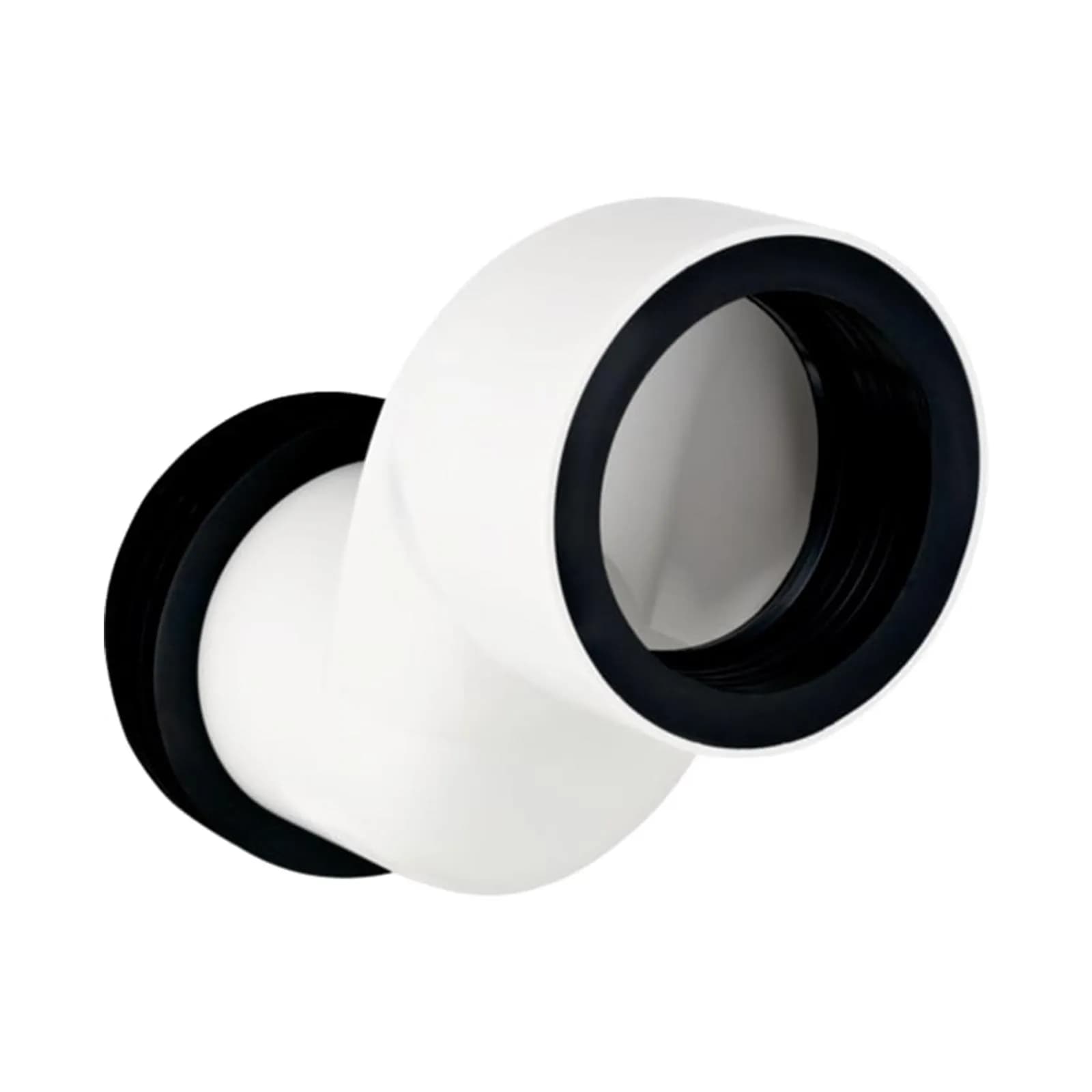 Kit raccordo dritto Geberit per vaso sospeso disassato 7 cm