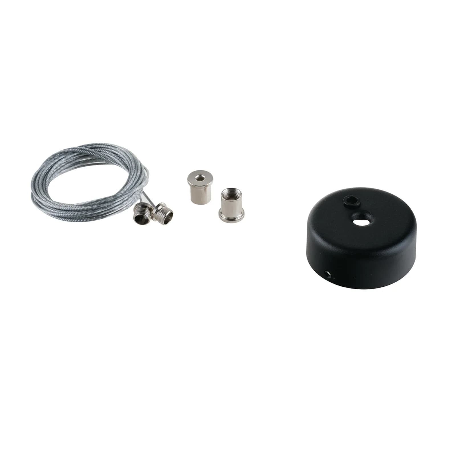 Kit sospensione 3 m per sistema binario nero - Power Light - Met