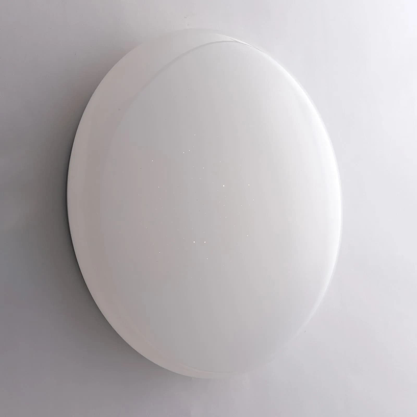 Lampada a LED 30 cm con luce regolabile e plafoniera con effetto cielo stellato