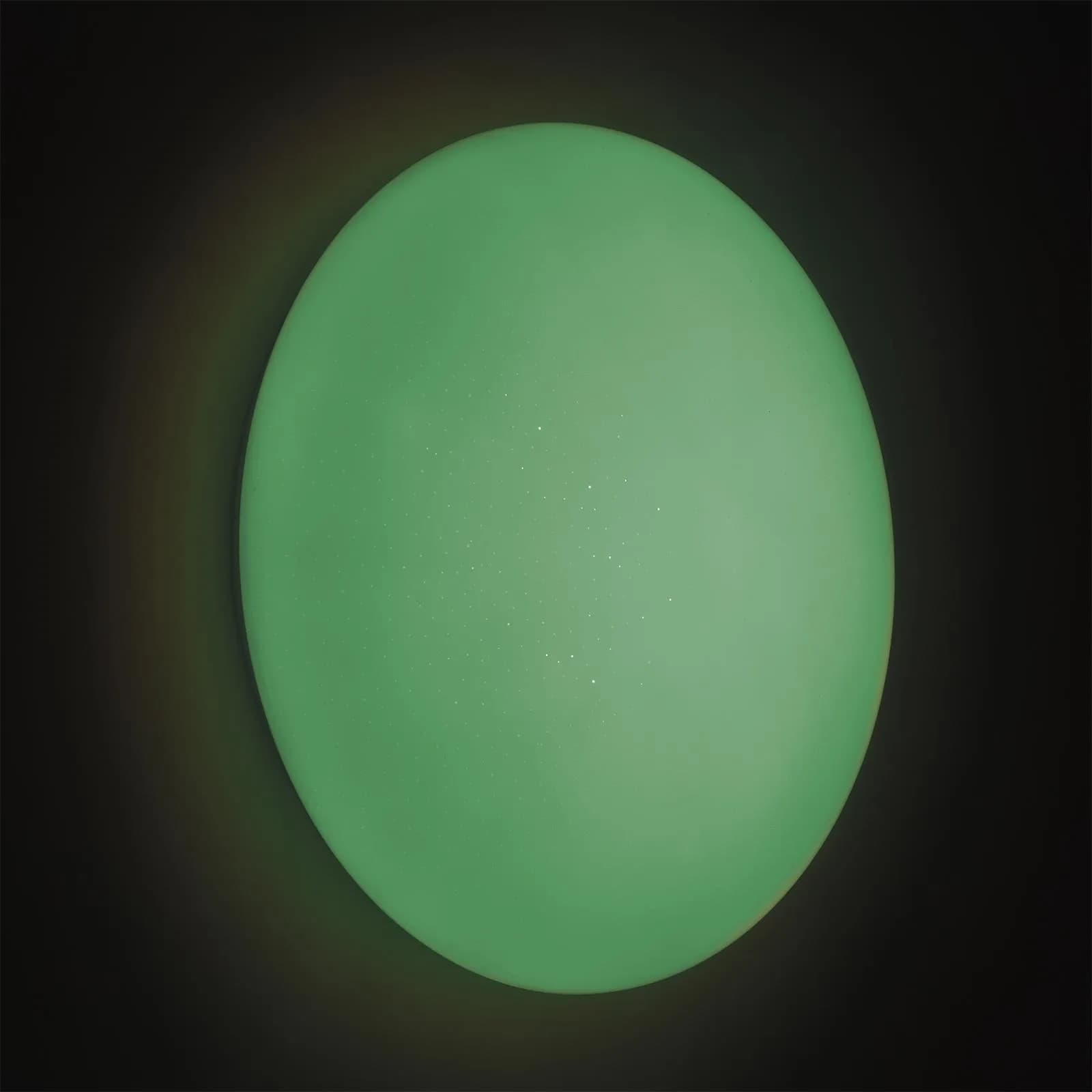 Lampada a LED 38 cm con luce rgb e plafoniera con effetto cielo stellato
