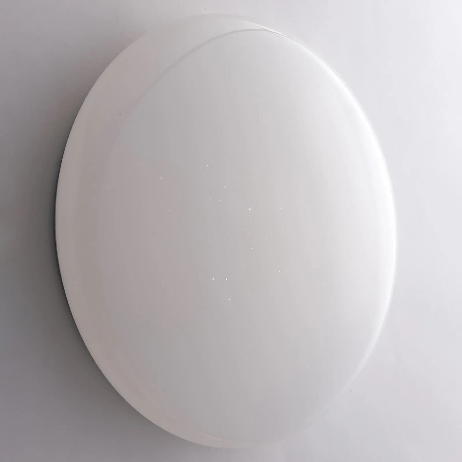 Lampada a LED 40 cm con luce regolabile e plafoniera con effetto cielo stellato
