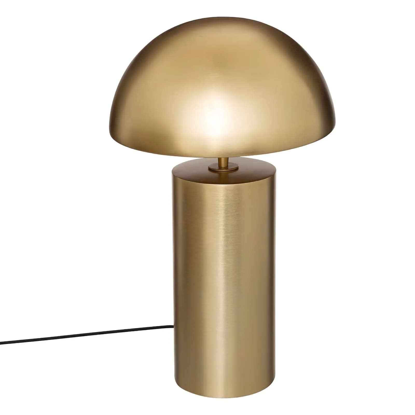 Lampada da tavolo 50 h cm in metallo oro