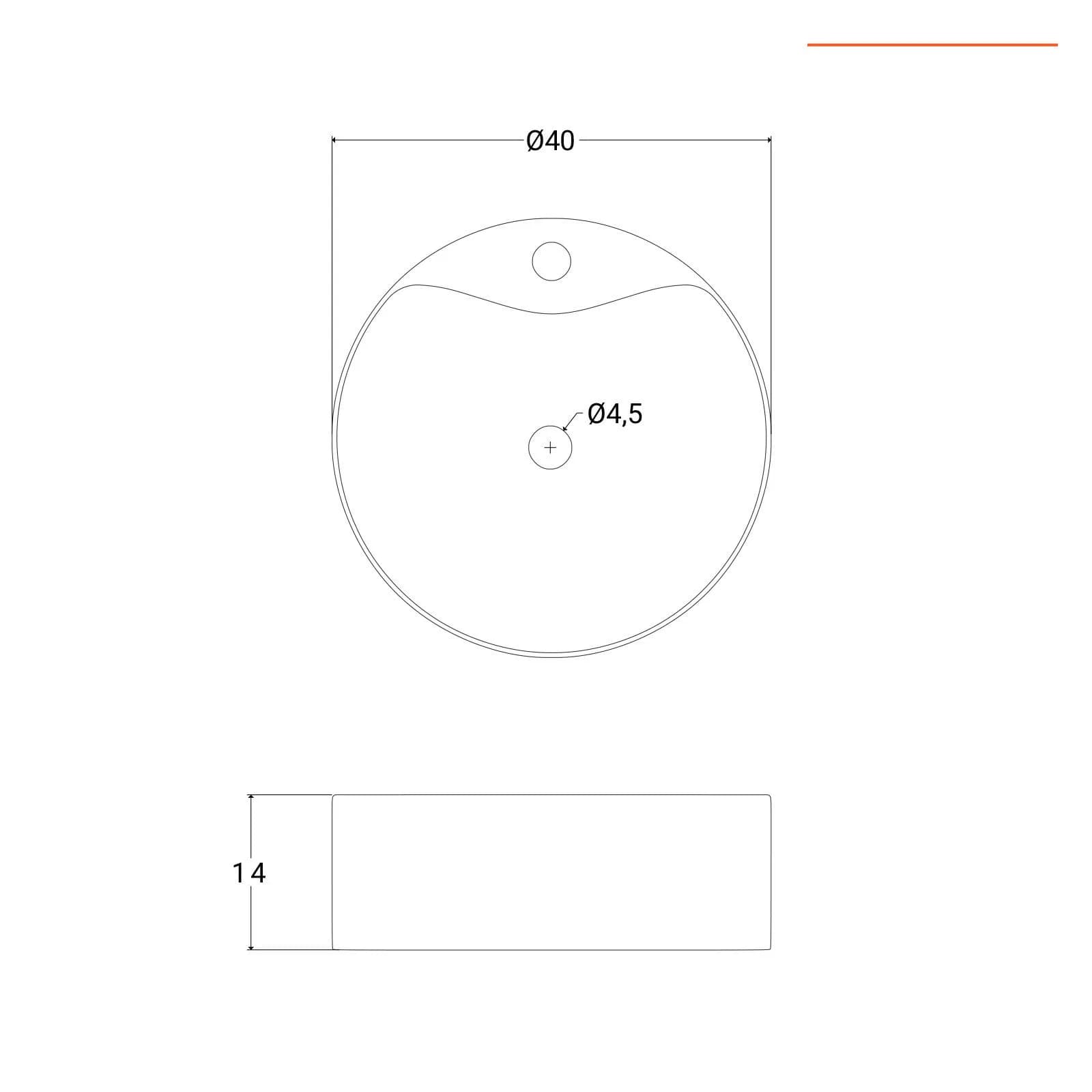 Lavabo bacinella d'appoggio bianco in ceramica con base miscelatore