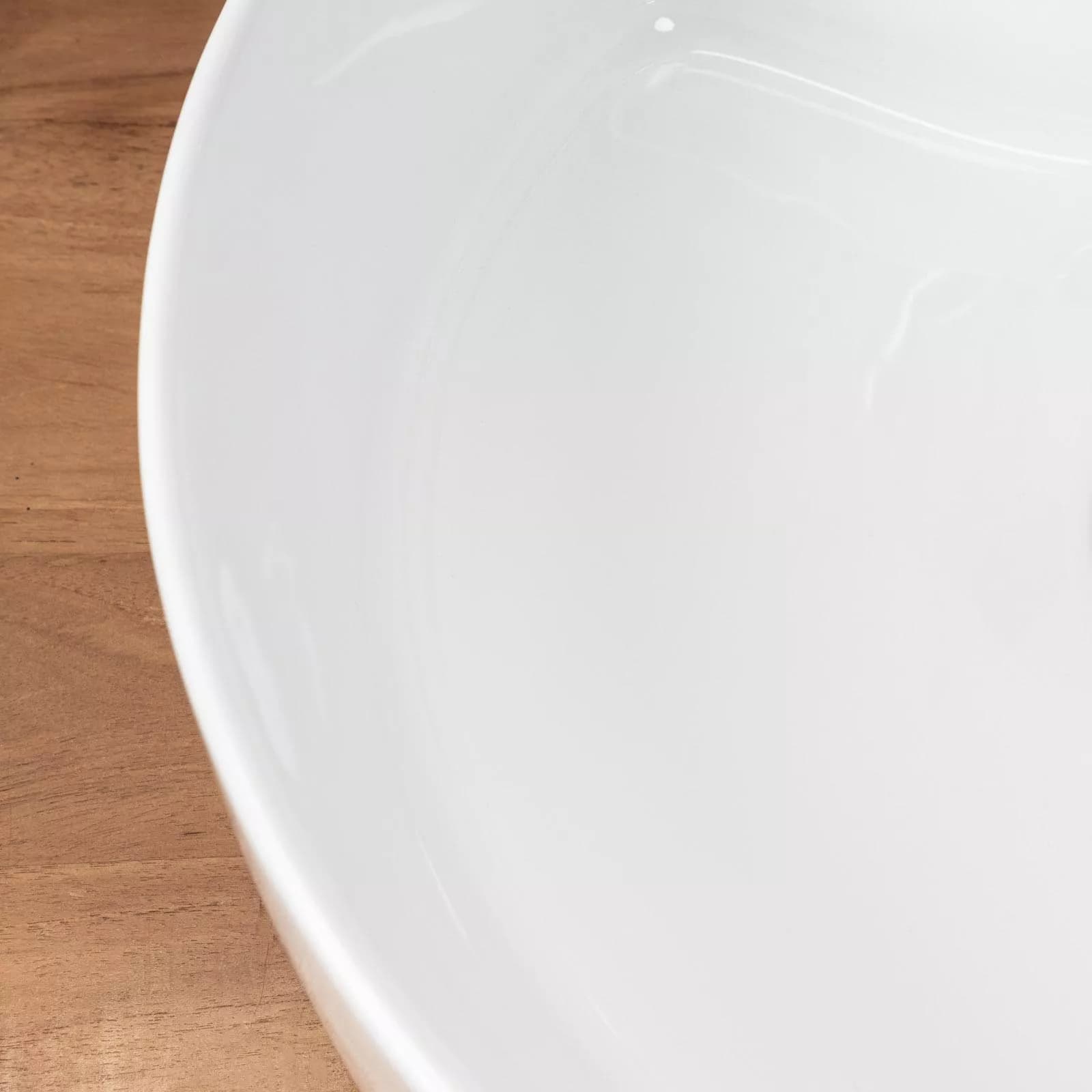 Lavabo design bacinella tonda 46 cm in ceramica d'arredo