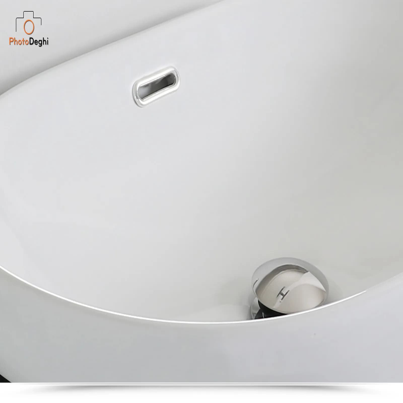 Lavabo incasso soprapiano in ceramica 60x40 cm soprapiano