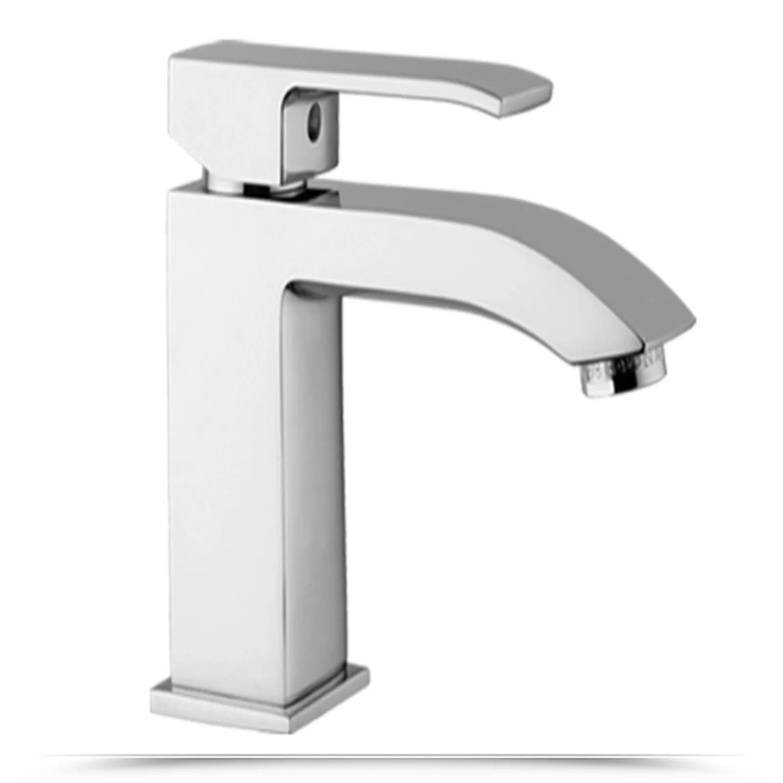 Miscelatore lavabo senza scarico cromato - Level di Paffoni