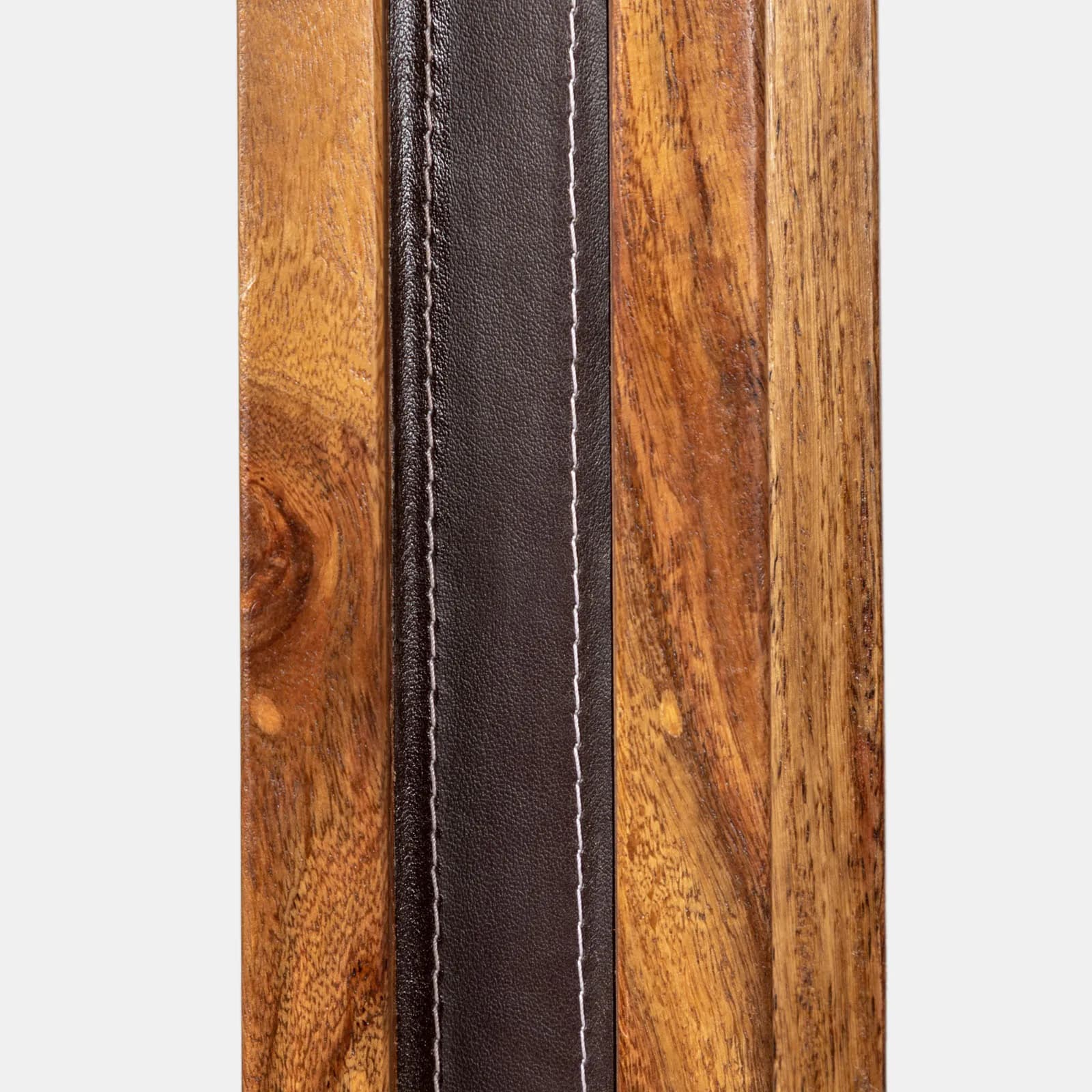Libreria 148x181h cm in legno con vani a giorno e 4 cassetti - Freia Sheesham