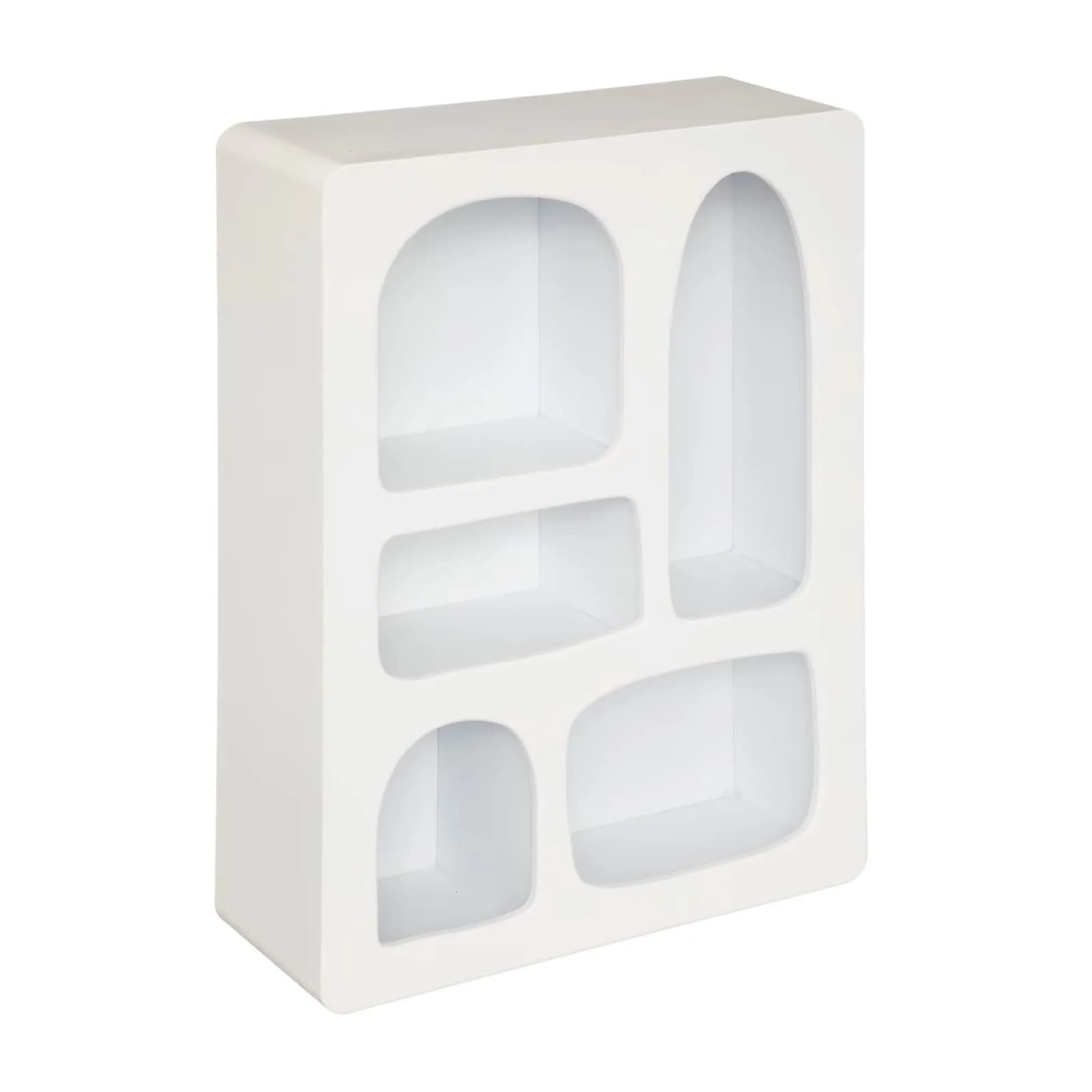 Libreria sospesa 45x65h cm bianco - Hermosa