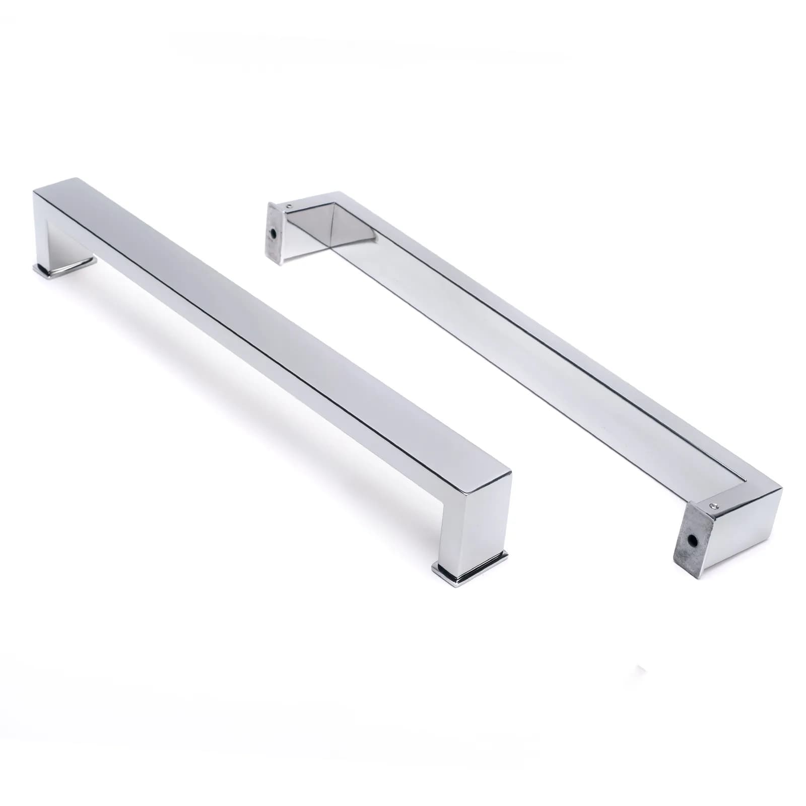 Set maniglie di ricambio cromato per box doccia - Lucy