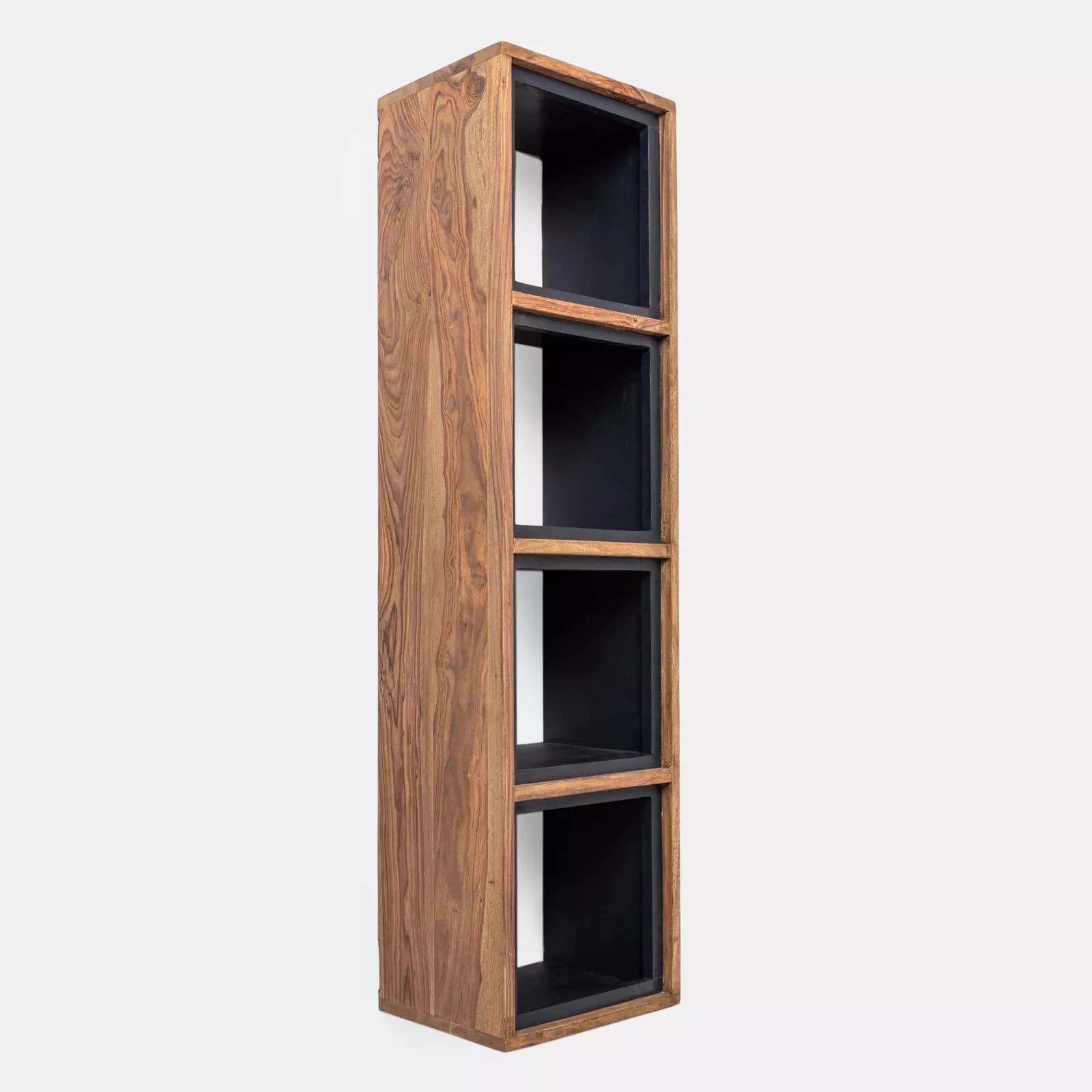 Mensola 30x118h cm in legno - Freia Sheesham