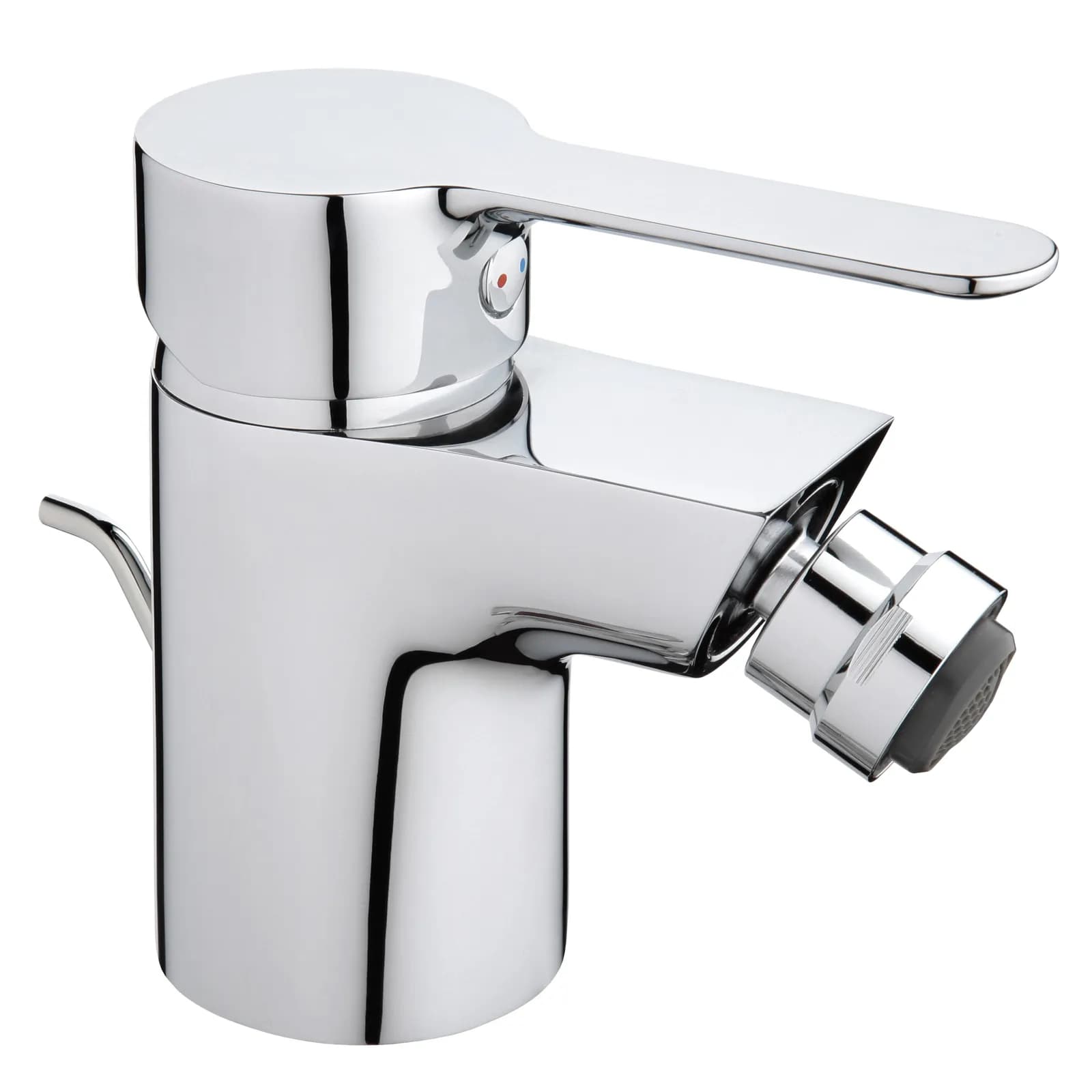 Miscelatore bidet in ottone cromato con salterello - Paini P3