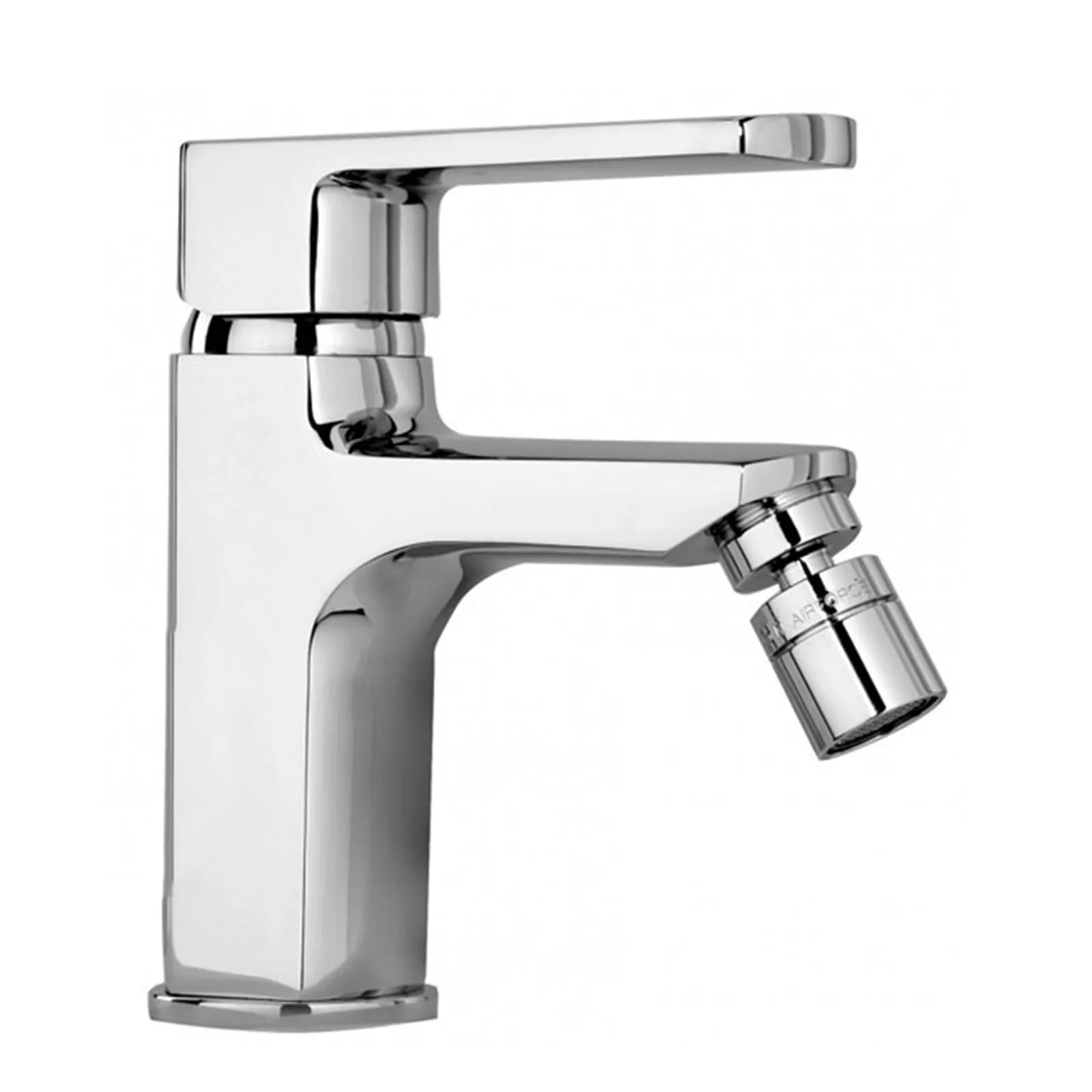 Miscelatore bidet in ottone cromato per scarico Click-Clack - Paini Ovo