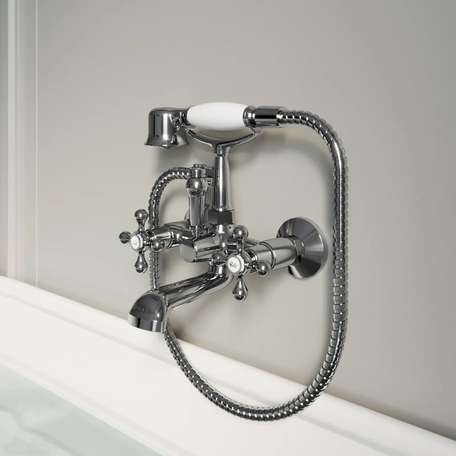 Miscelatore esterno vasca classic cromo - Niru