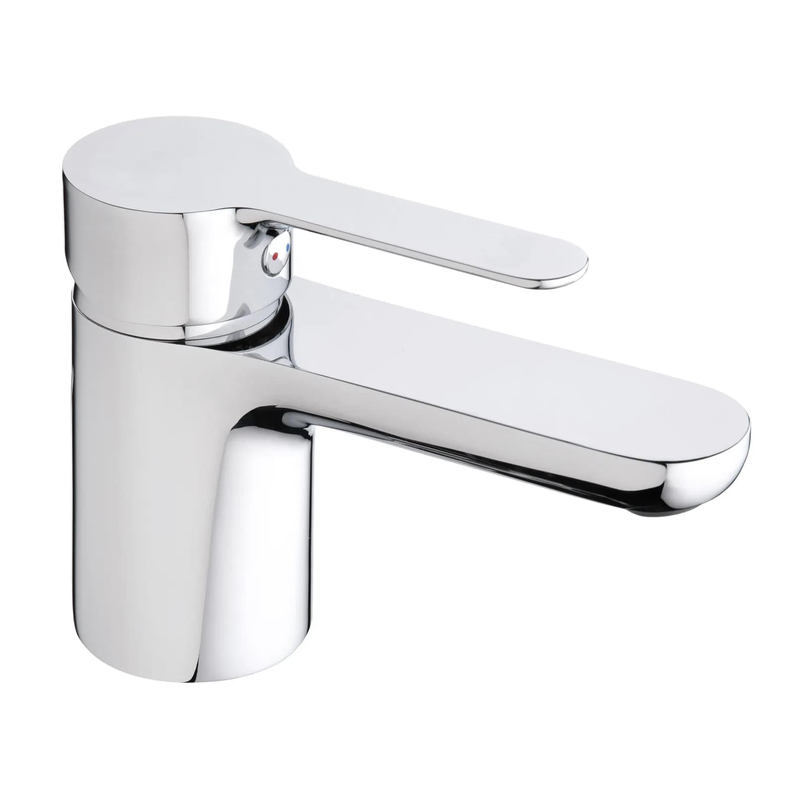 Miscelatore lavabo in ottone cromato con salterello - Paini P3